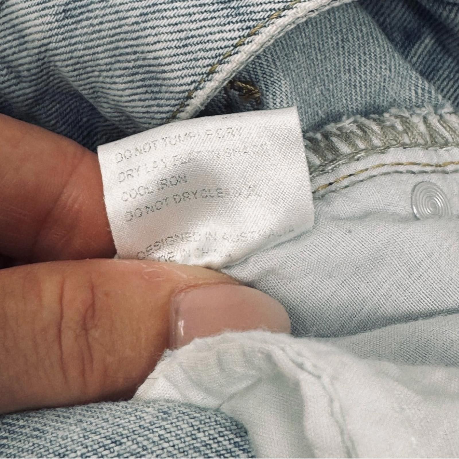Designer THATSSOFETCH. Varski Jeans Blue Denim Tall. Size 2. Size 26" / US 2 / IT 38 - 6 Thumbnail