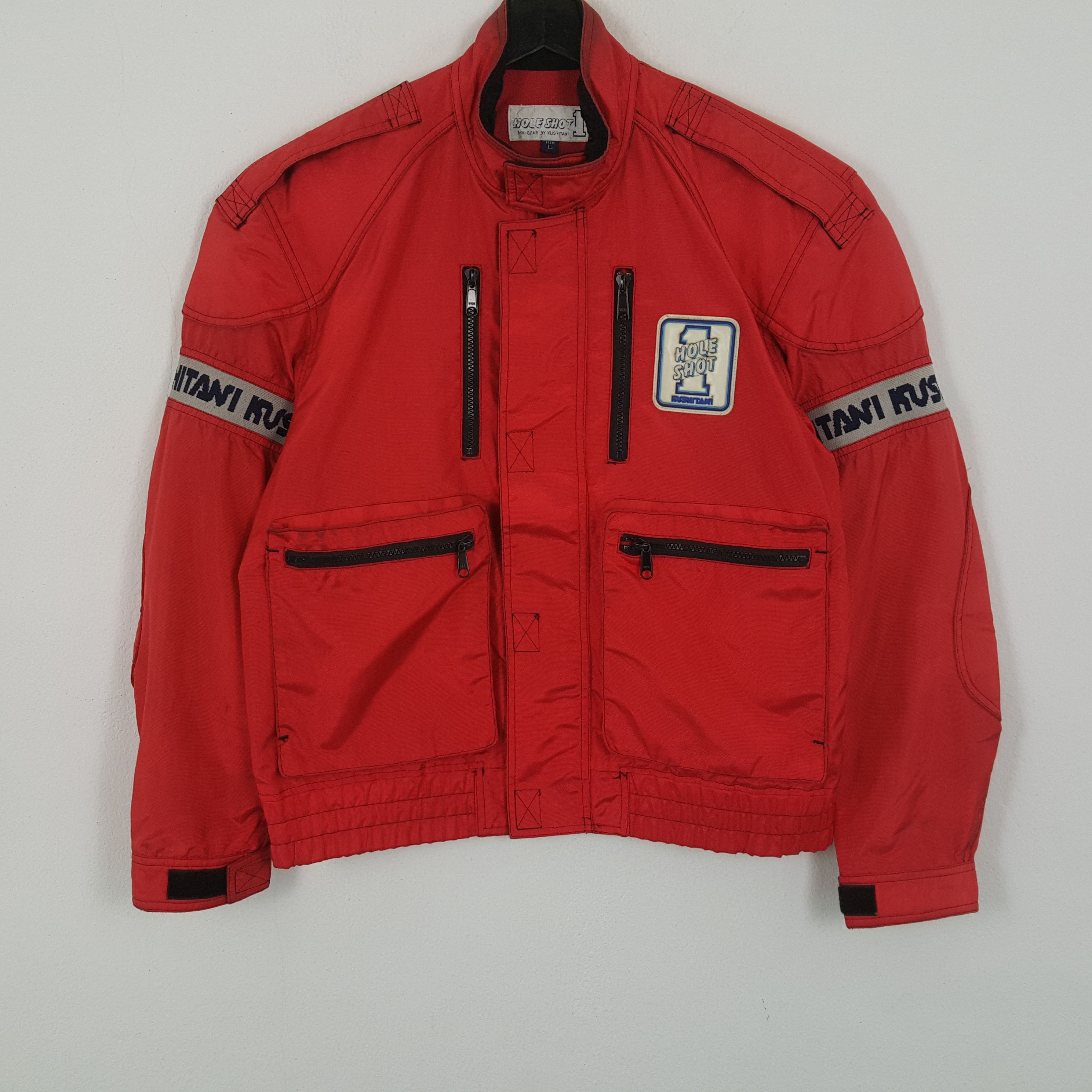 Vintage Roadracing & Motocross KUSHITANI Motorcycle Jacket Size US L / EU 52-54 / 3 - 3 Thumbnail