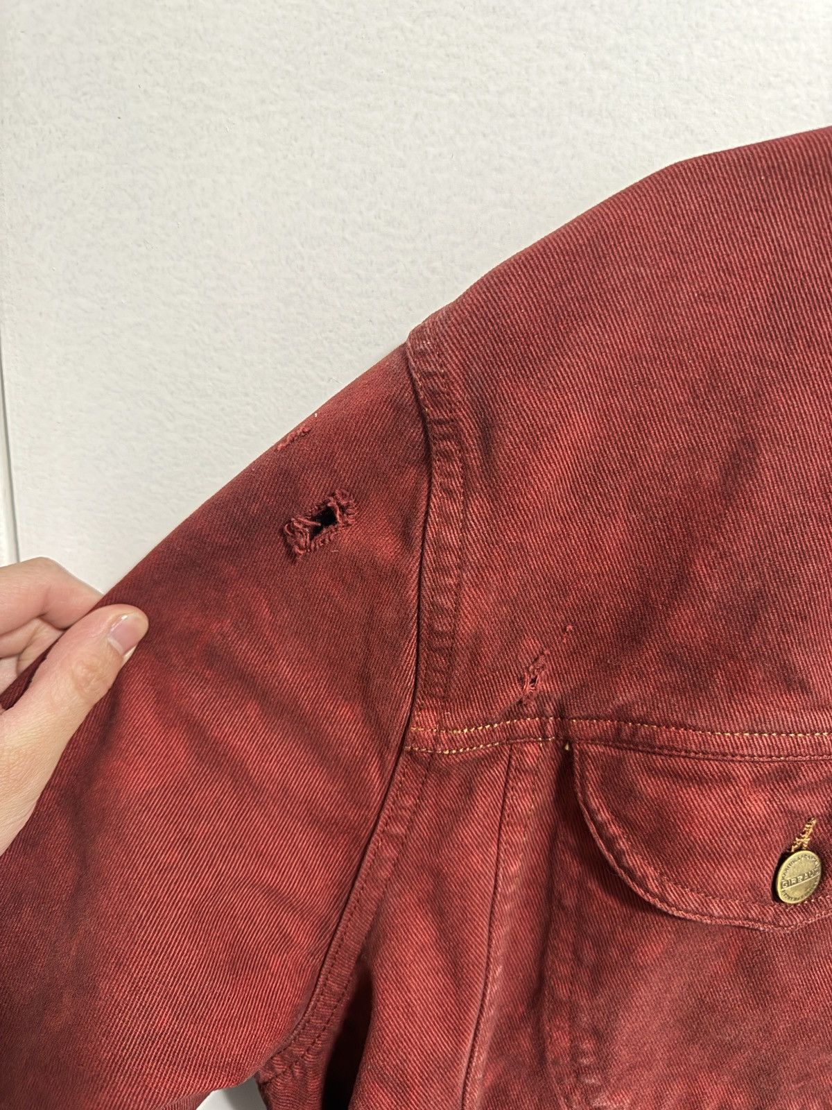 Marithe + Francois Girbaud Marithe Girbaud Francois Denim Jacket Size US M / EU 48-50 / 2 - 2 Thumbnail