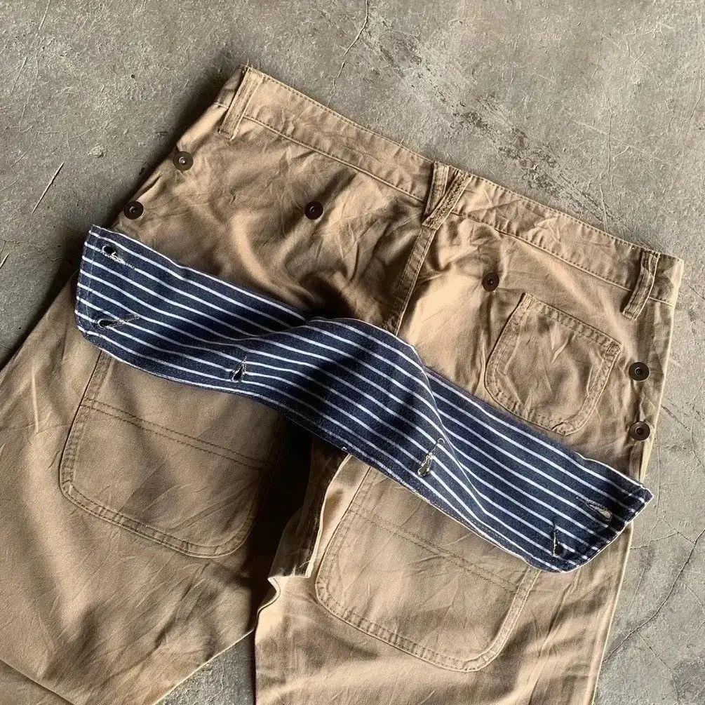 Japanese Brand Japanese Vintage W32 L30 JUNGLE STORM Trousers Hip Hop Pants Size US 32 / EU 48 - 1 Thumbnail