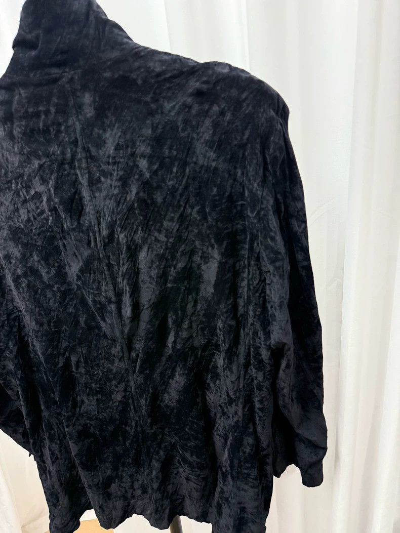 Issey Miyake Issey Miyake Black velvet pleated suit Size M / US 6-8 / IT 42-44 - 9 Thumbnail