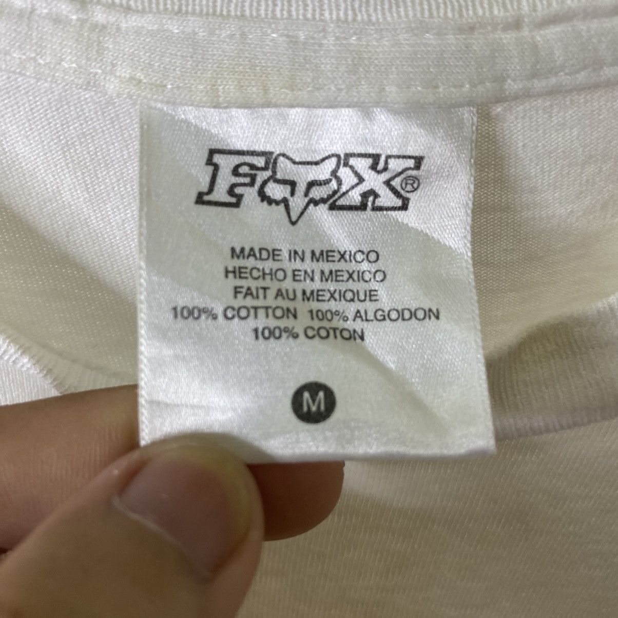 Fox Racing Vintage 1990s Fox Racing Motocross T Shirt Size US M / EU 48-50 / 2 - 4 Thumbnail