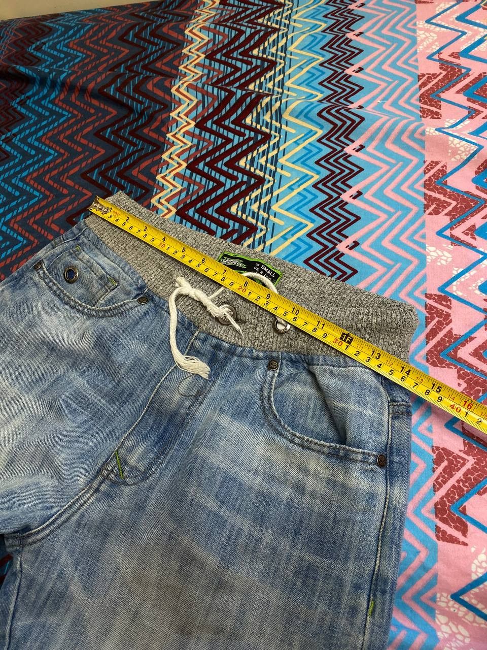 No Fear Denim Shorts jorts baggy cargo carpenter jnco style Size US 30 / EU 46 - 7 Thumbnail