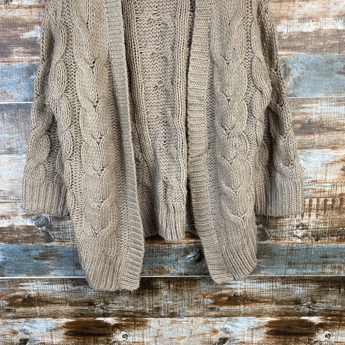 Vintage DL GU Beige Cardigan crochet Knitwear #C1180 Size S / US 4 / IT 40 - 6 Thumbnail