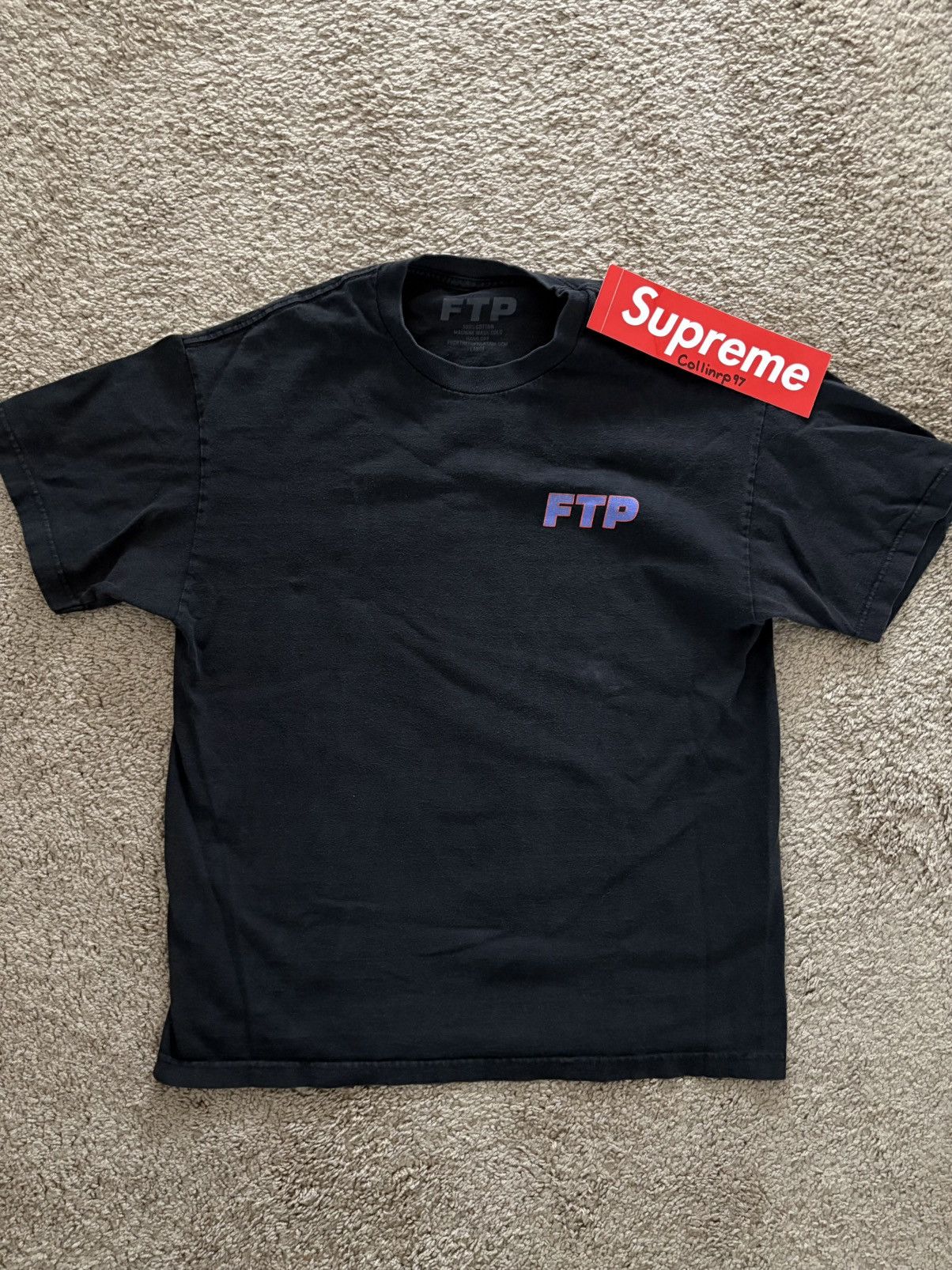 Fuck The Population FTP Logo Tee 2018 Size US L / EU 52-54 / 3 - 2 Thumbnail