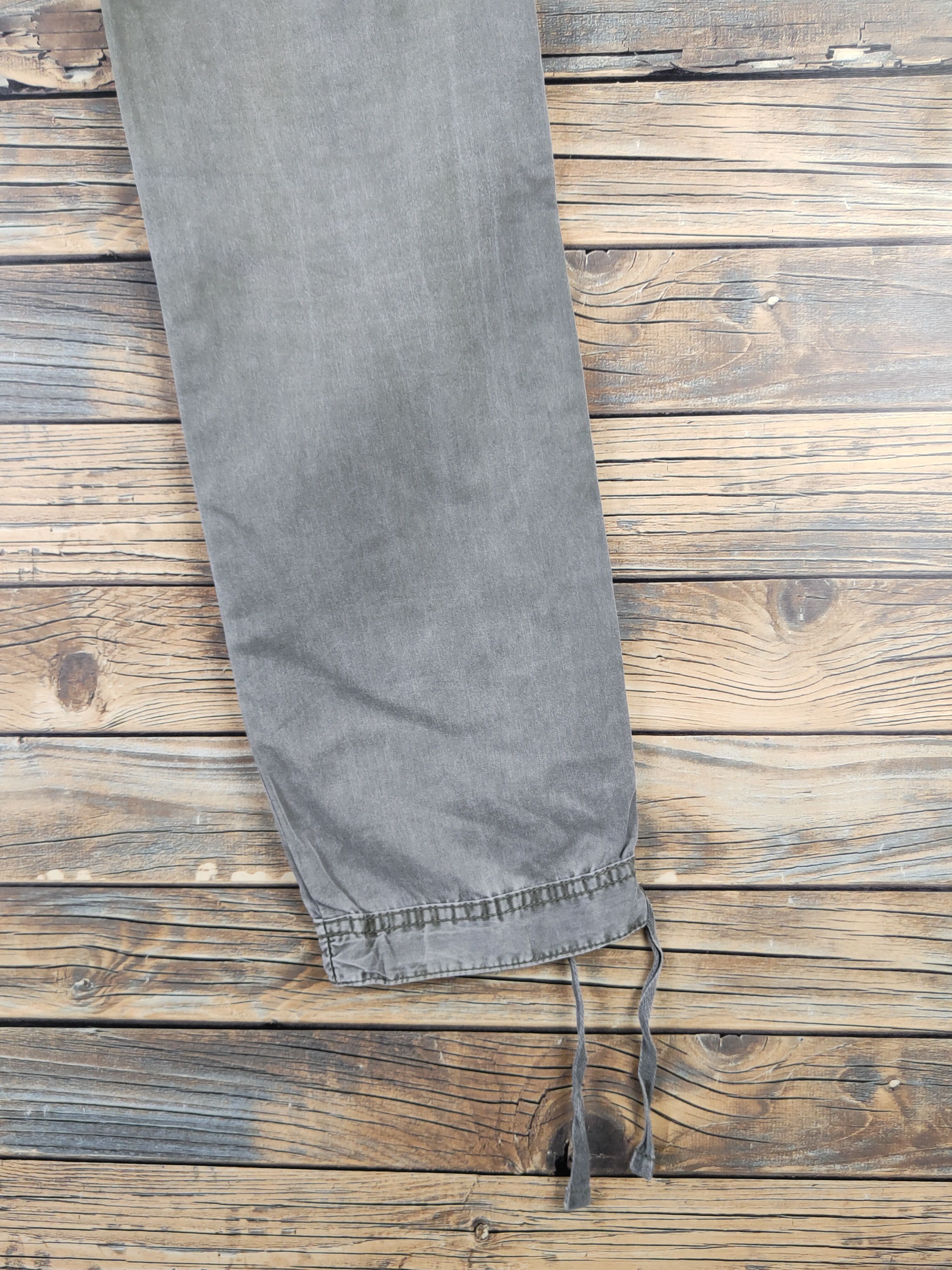Japanese Brand DLL Uniqlo Army Green Multipocket Cargo Pants #2350 Size 29" - 11 Thumbnail
