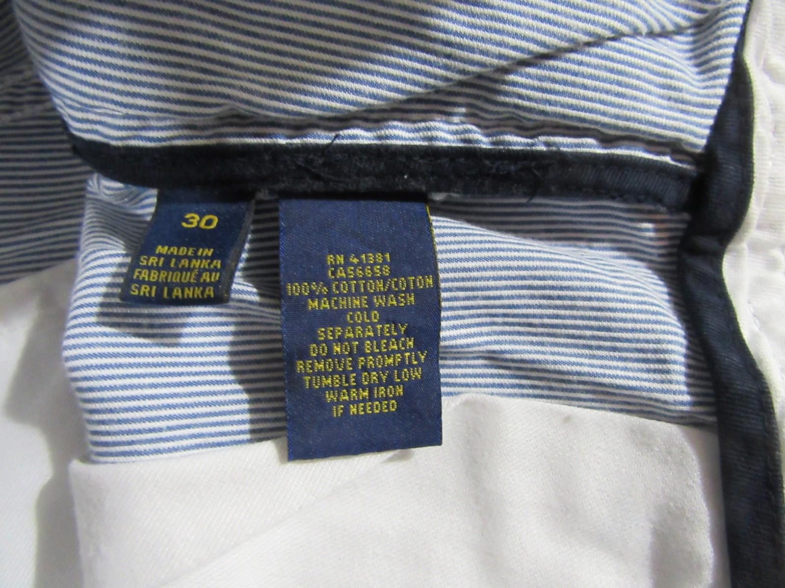 Polo Ralph Lauren Polo Ralph Lauren Mens Cargo Shorts Pinstripe Striped 30 NWT Size US 30 / EU 46 - 3 Thumbnail