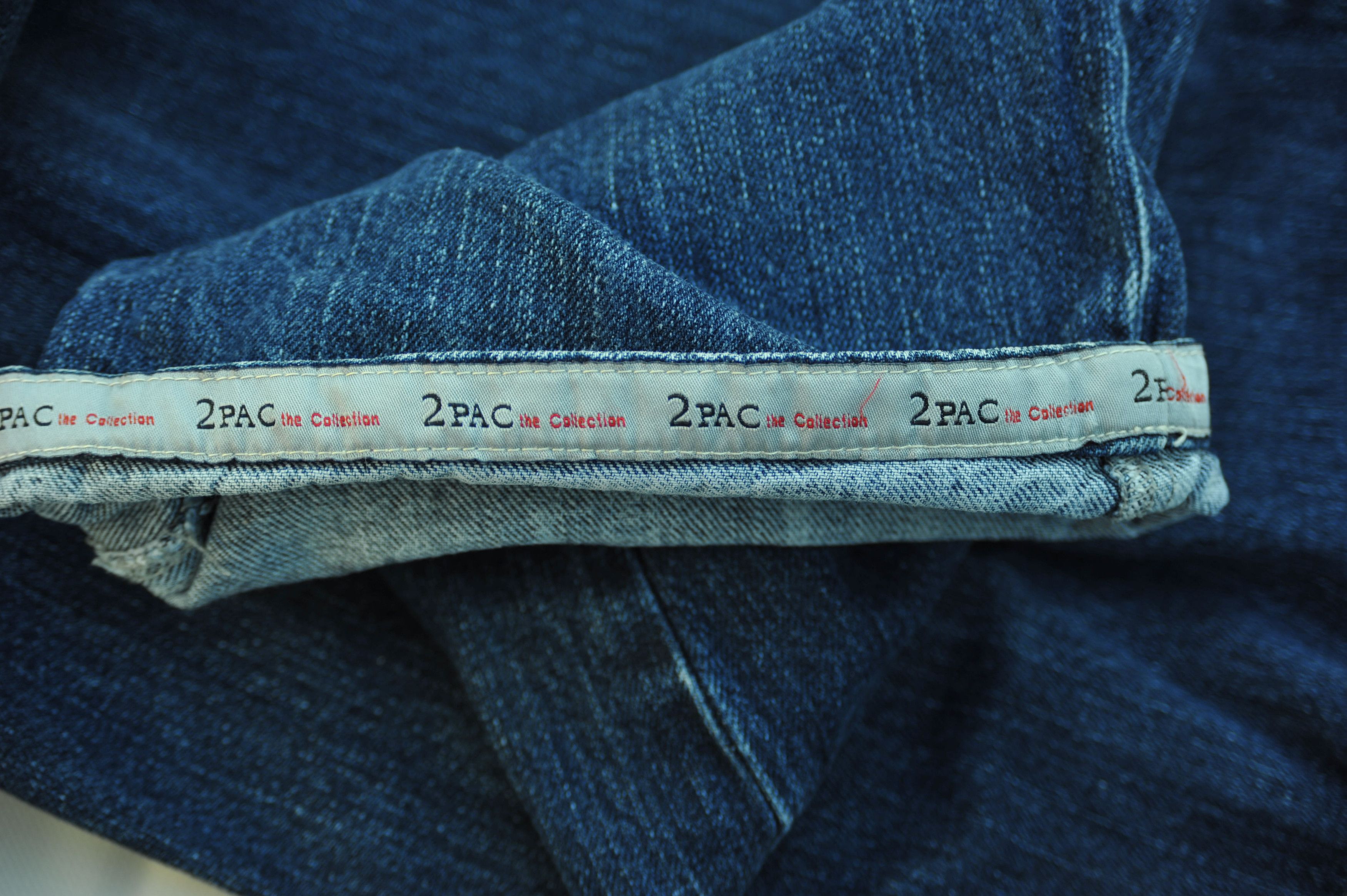 Other Vintage 90s 2 Pac The Collection Baggy Fit Jeans Size US 40 / EU 56 - 6 Thumbnail