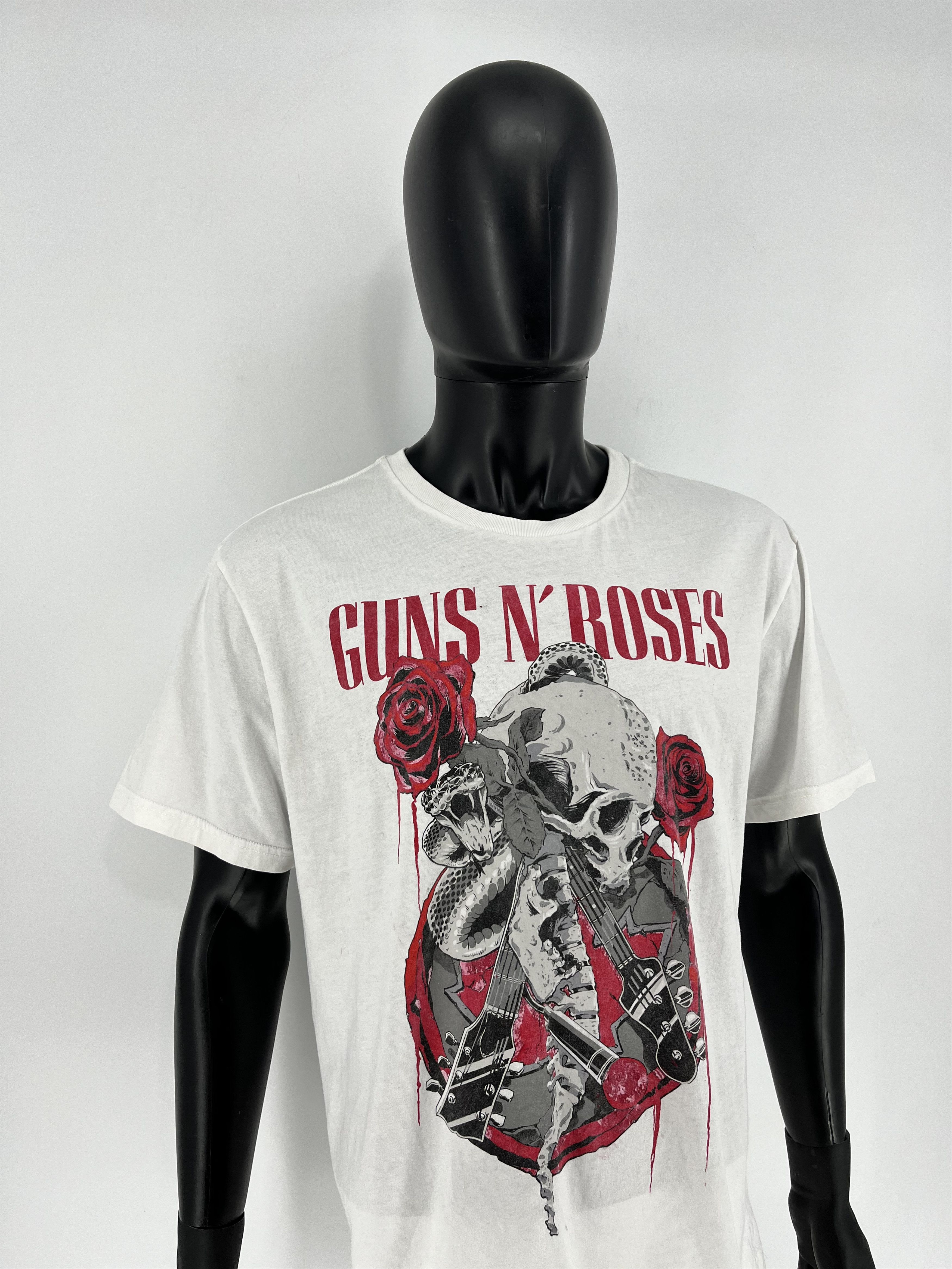 Band Tees Vintage Y2K Guns And Roses World Tour Band Rock Meta Size US XL / EU 56 / 4 - 3 Thumbnail