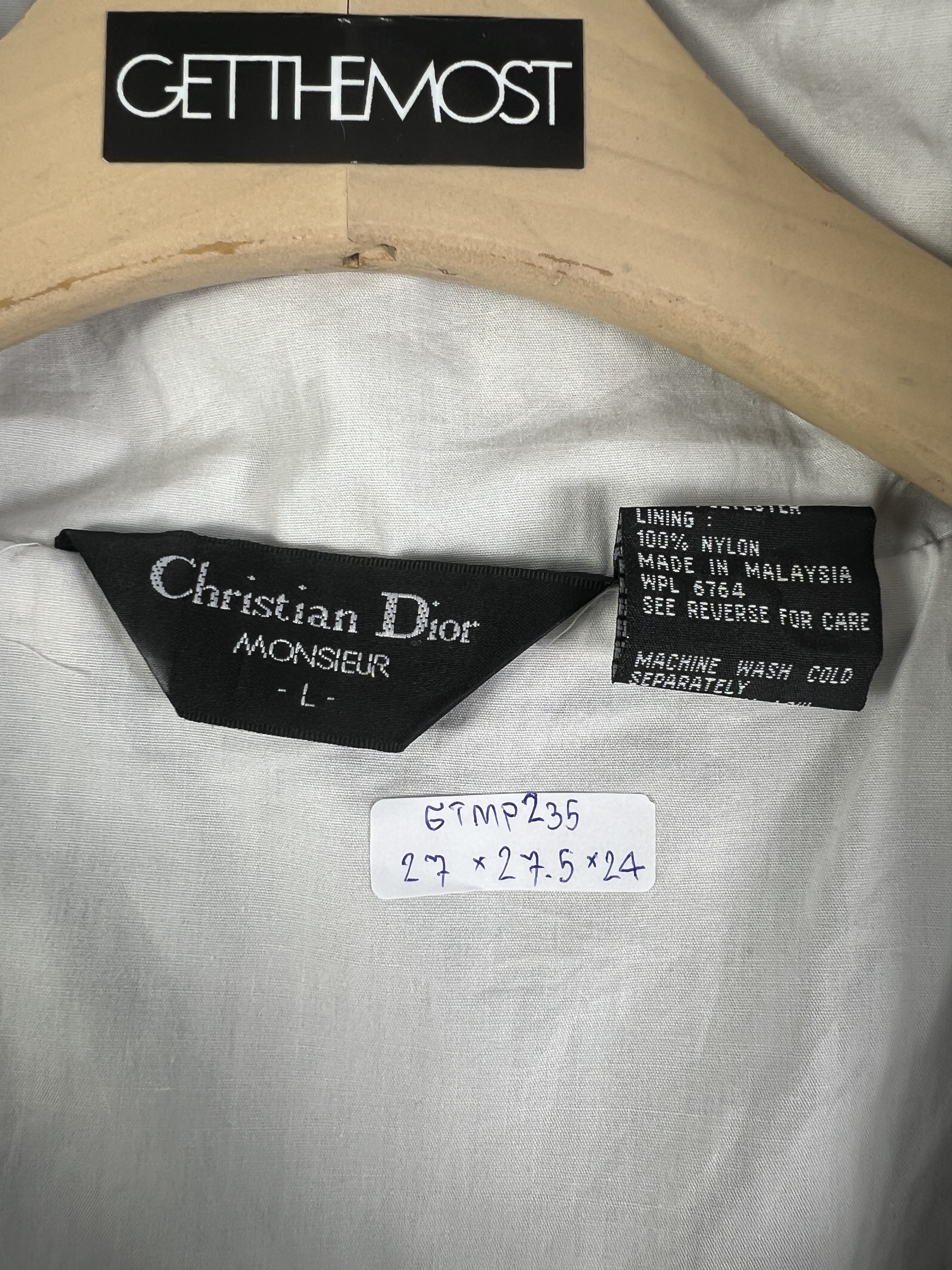 Christian Dior Monsieur Vintage Christian Dior Monsieur Track Jacket (L) GTMP235 Size US L / EU 52-54 / 3 - 2 Thumbnail