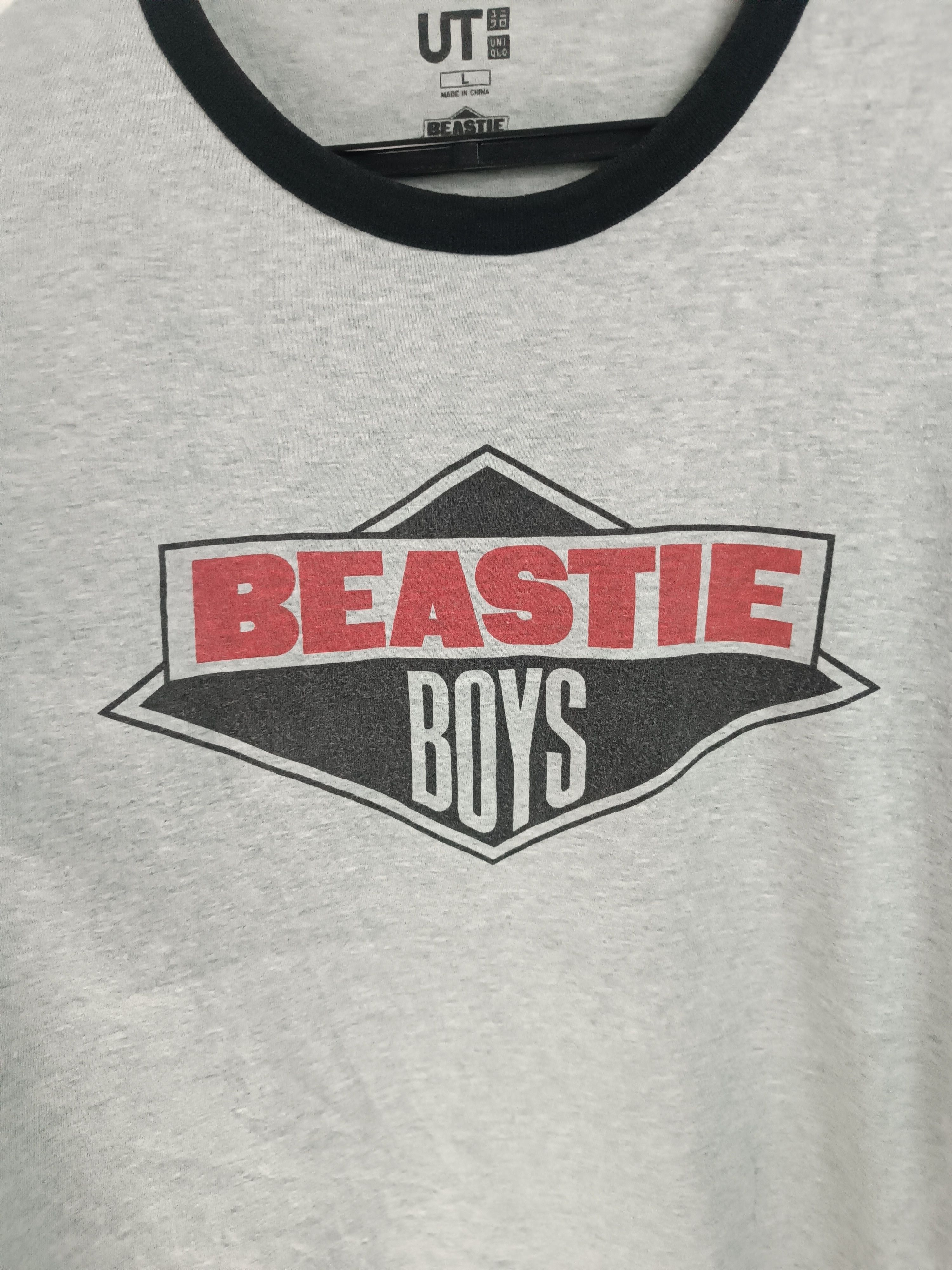 Band Tees VINTAGE BEASTIE BOYS CLASSIC LOGO RINGER RAP PUNK TEE Size US M / EU 48-50 / 2 - 9 Thumbnail