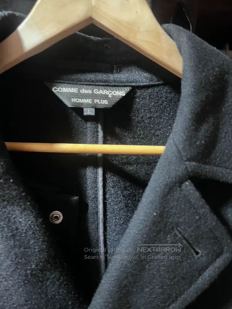 Comme des Garcons Comme Des Garcons Men's Fake Two-Piece Wool Coat Size US L / EU 52-54 / 3 - 2 Thumbnail