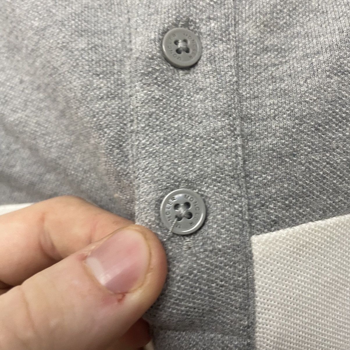 Moncler Moncler polo T shirt Big Logo Size US XS / EU 42 / 0 - 6 Thumbnail