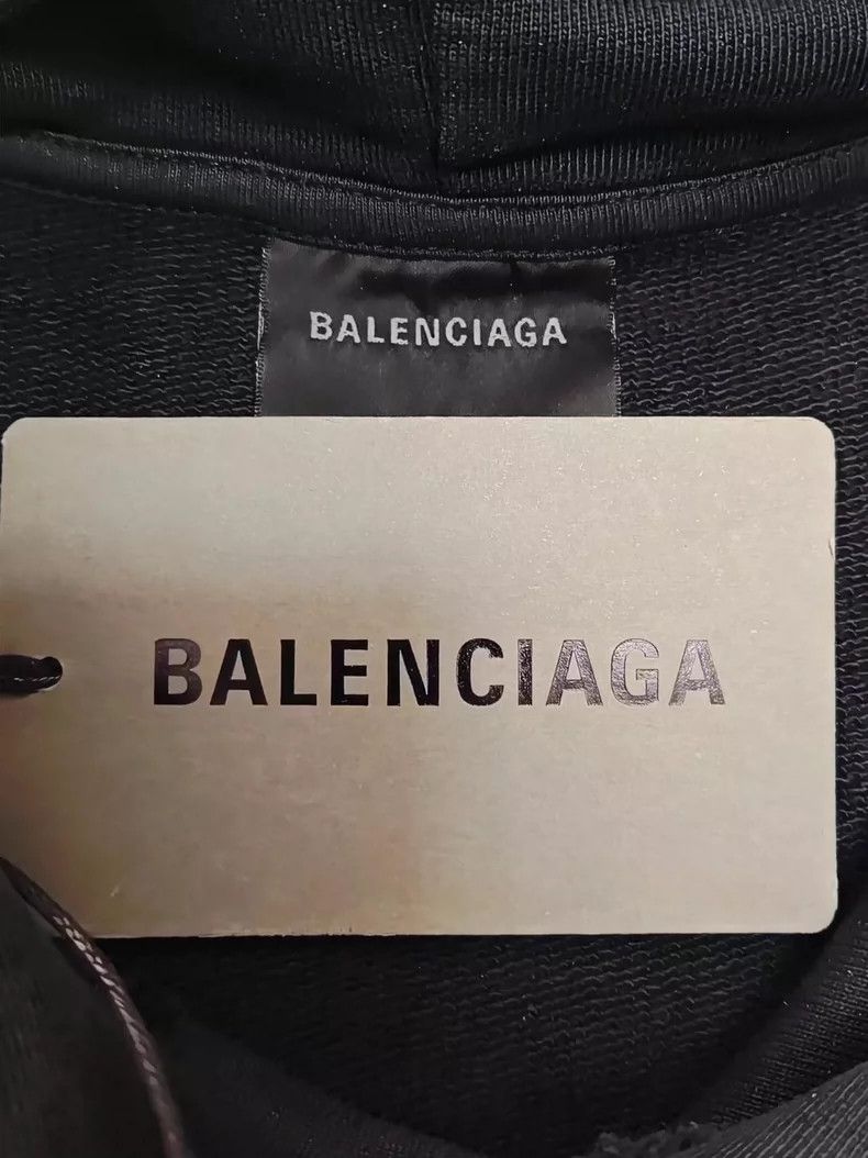 Balenciaga Balenciaga Adhesive tape TAPE textured paper sweatshirt Size US XL / EU 56 / 4 - 2 Thumbnail