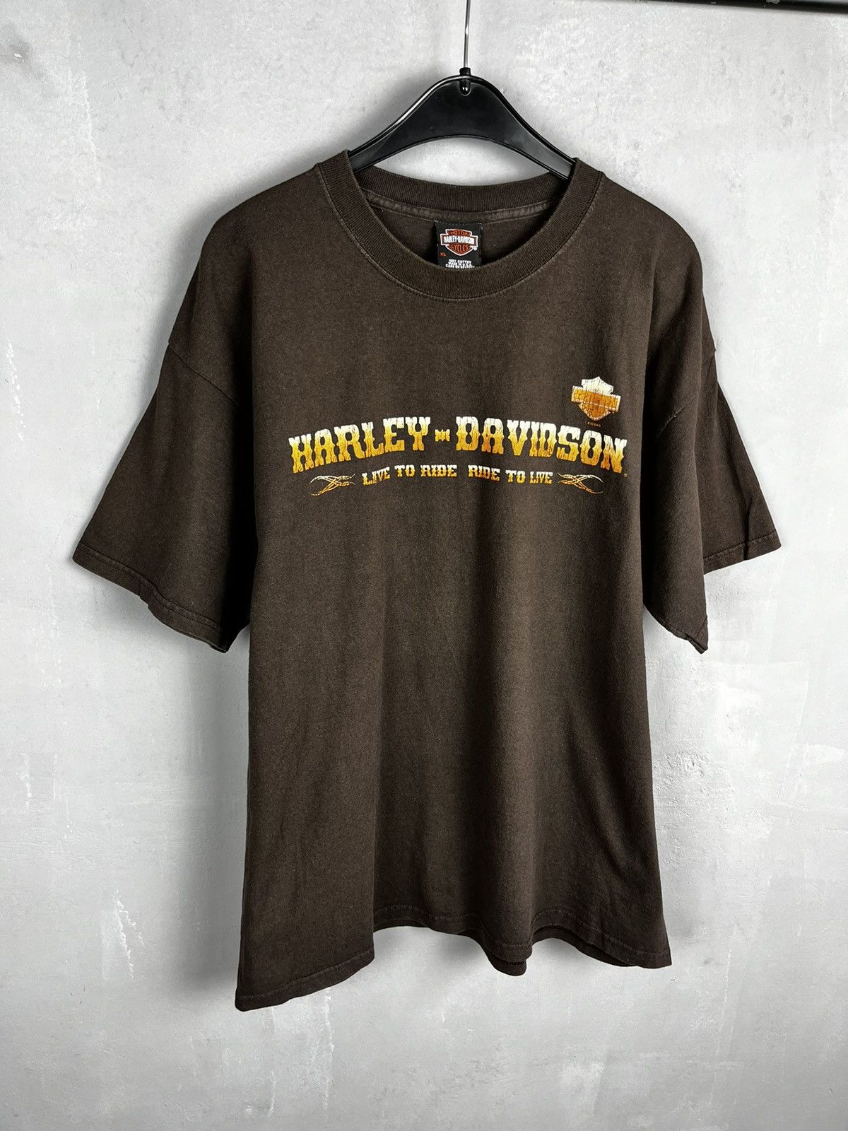 Harley Davidson × Vintage Harley Davidson Maidenhead England t shirt vintage Size US XL / EU 56 / 4 - 1 Thumbnail