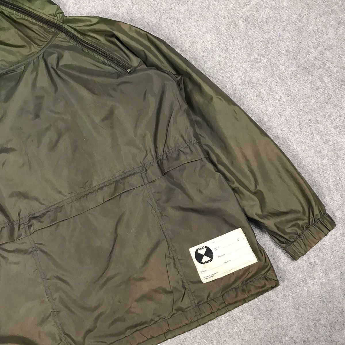 Final Home × Issey Miyake FINAL HOME ANORAK GREEN SUN FADED JACKET Size US M / EU 48-50 / 2 - 3 Thumbnail