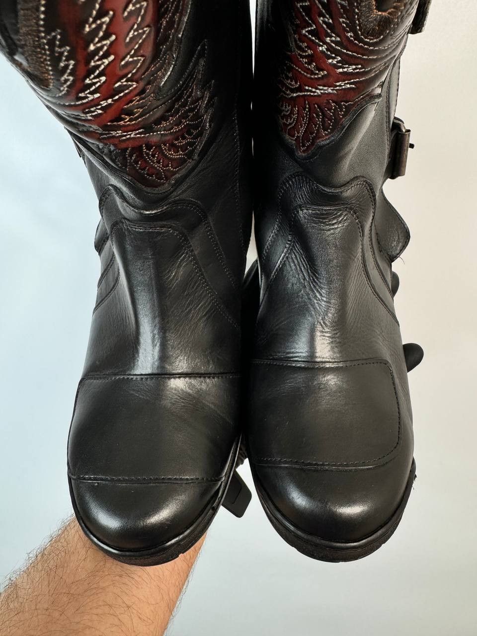 Cowboy Equipment × Sancho Boots × Vintage Vintage Sancho Cowboy Western Boots Sz 39 Size US 9 / IT 39 - 3 Thumbnail