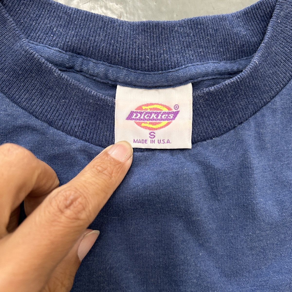 Dickies Vintage Navy dickies short sleeves Size US S / EU 44-46 / 1 - 6 Thumbnail