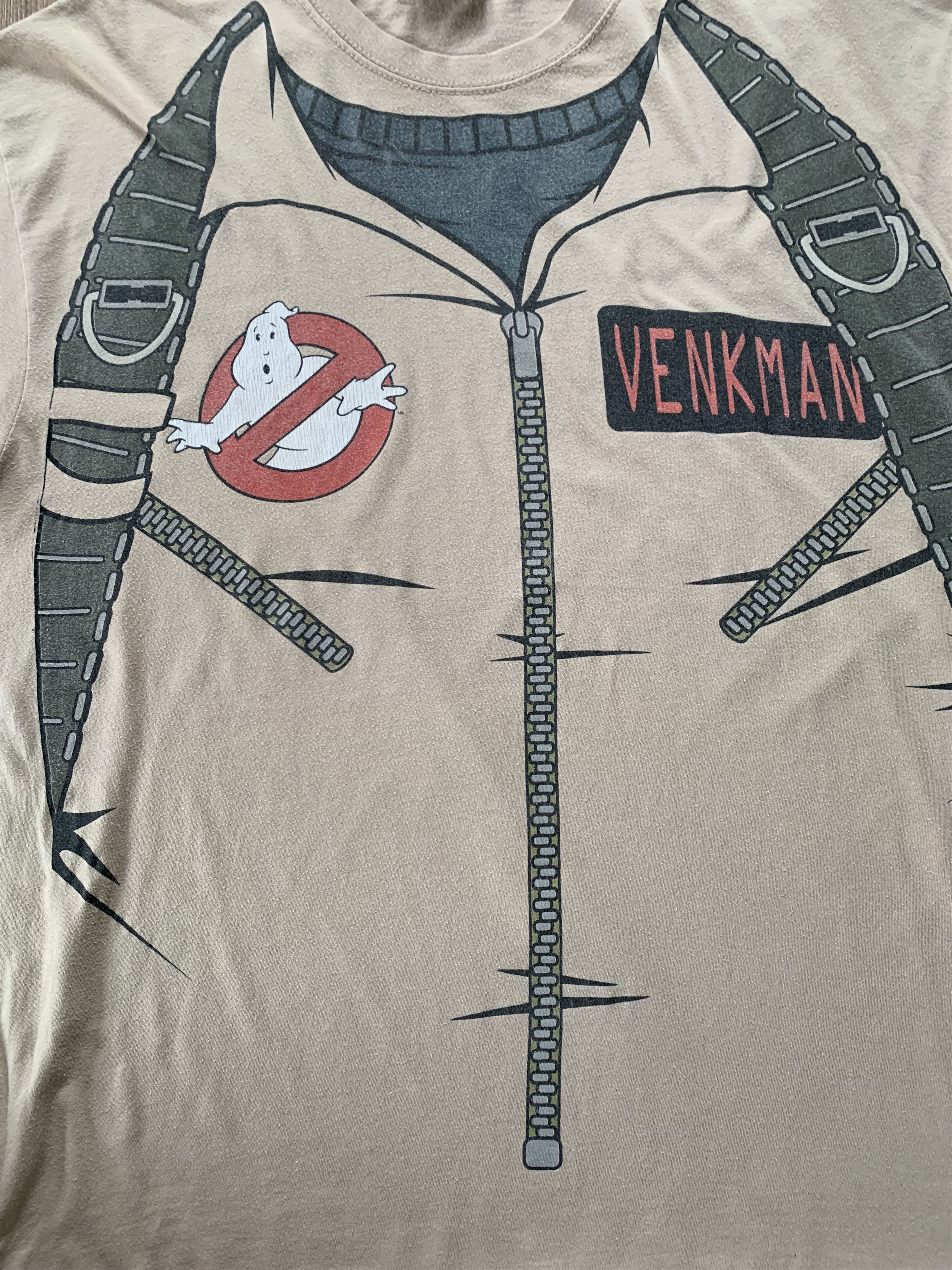 Vintage StarWorld Ghostbusters Overprinted Cotton T-Shirt Size US XL / EU 56 / 4 - 4 Thumbnail