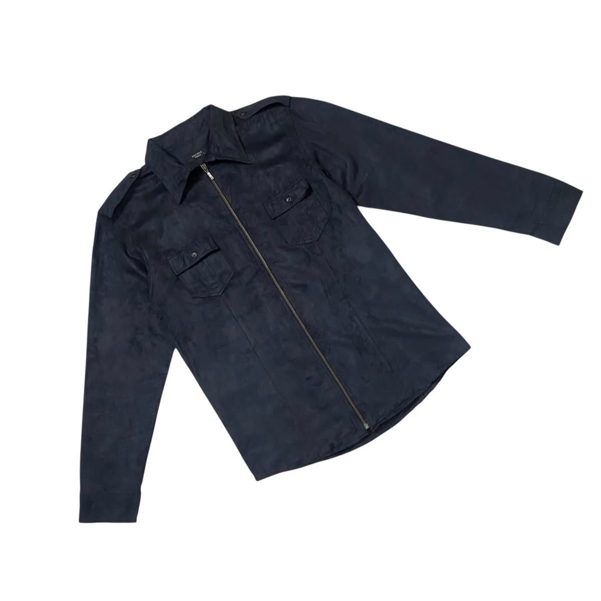 Yohji Yamamoto Ysaccs by yohji yamamoto velvet zipper shirt Size US M / EU 48-50 / 2 - 2 Thumbnail