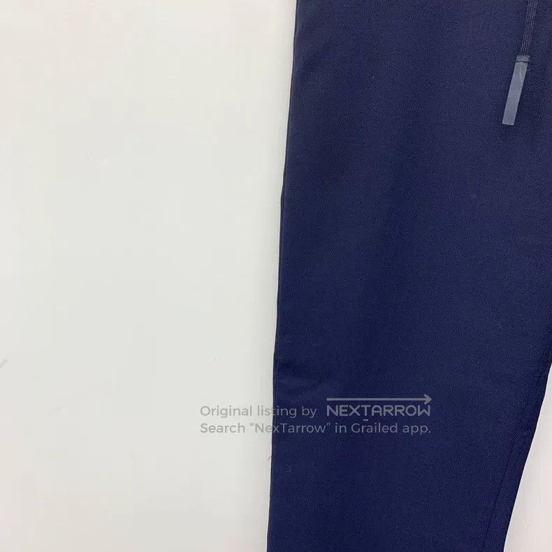 Maison Margiela Maison Margiela Dark blue sheep wool drawstring casual tro Size US 30 / EU 46 - 4 Thumbnail