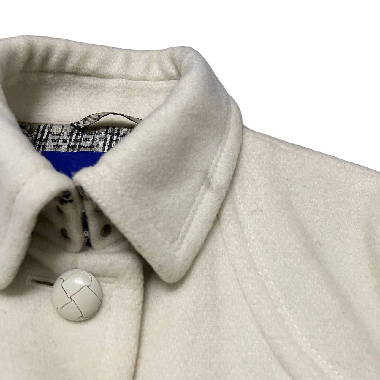 Burberry Vintage Burberry London Blue Label Nova check Wool Coat Size M / US 6-8 / IT 42-44 - 6 Thumbnail