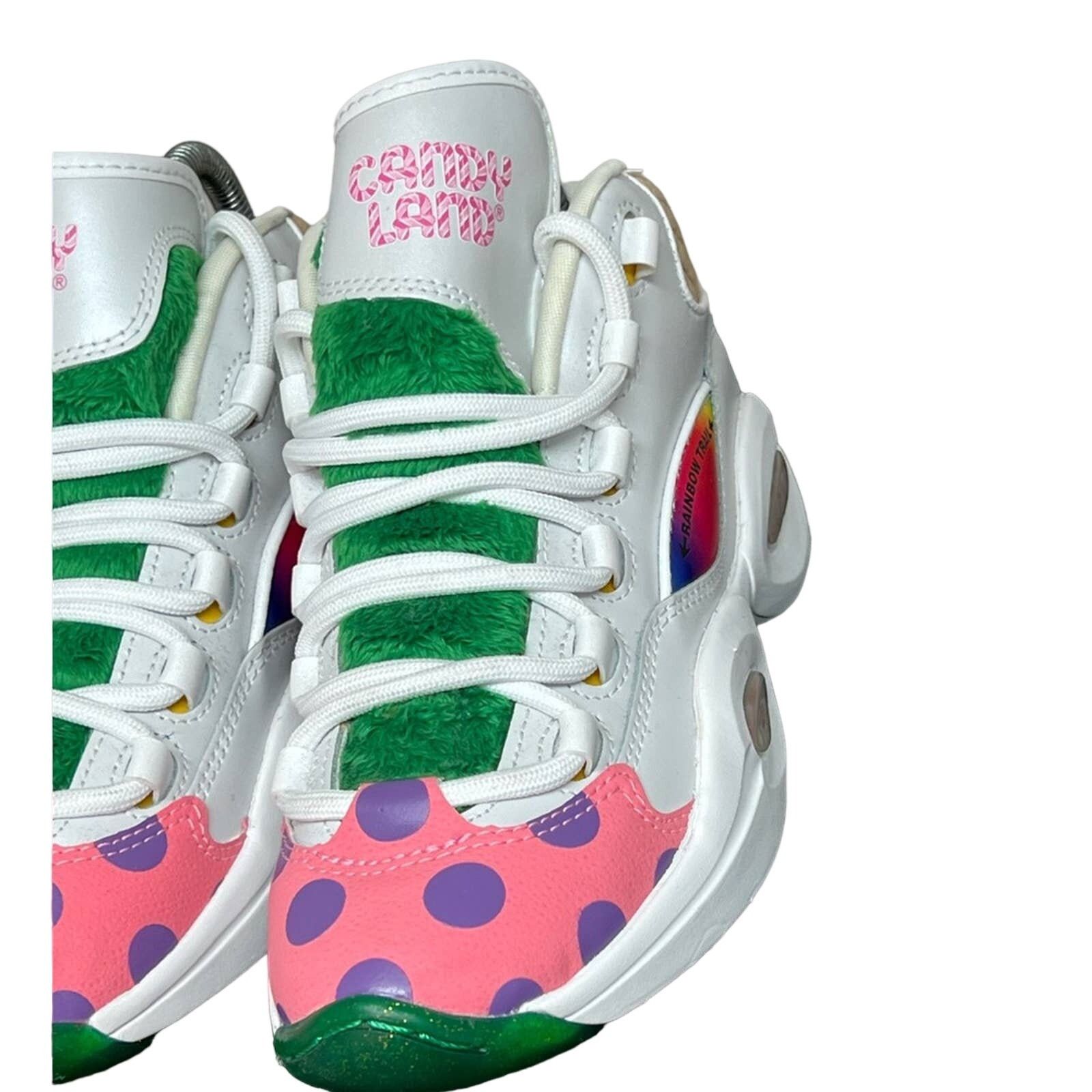 Reebok RARE Reebok Question Mid Iverson Classic x Candy Land SIZE 4 Size US 5.5 / IT 35.5 - 4 Thumbnail