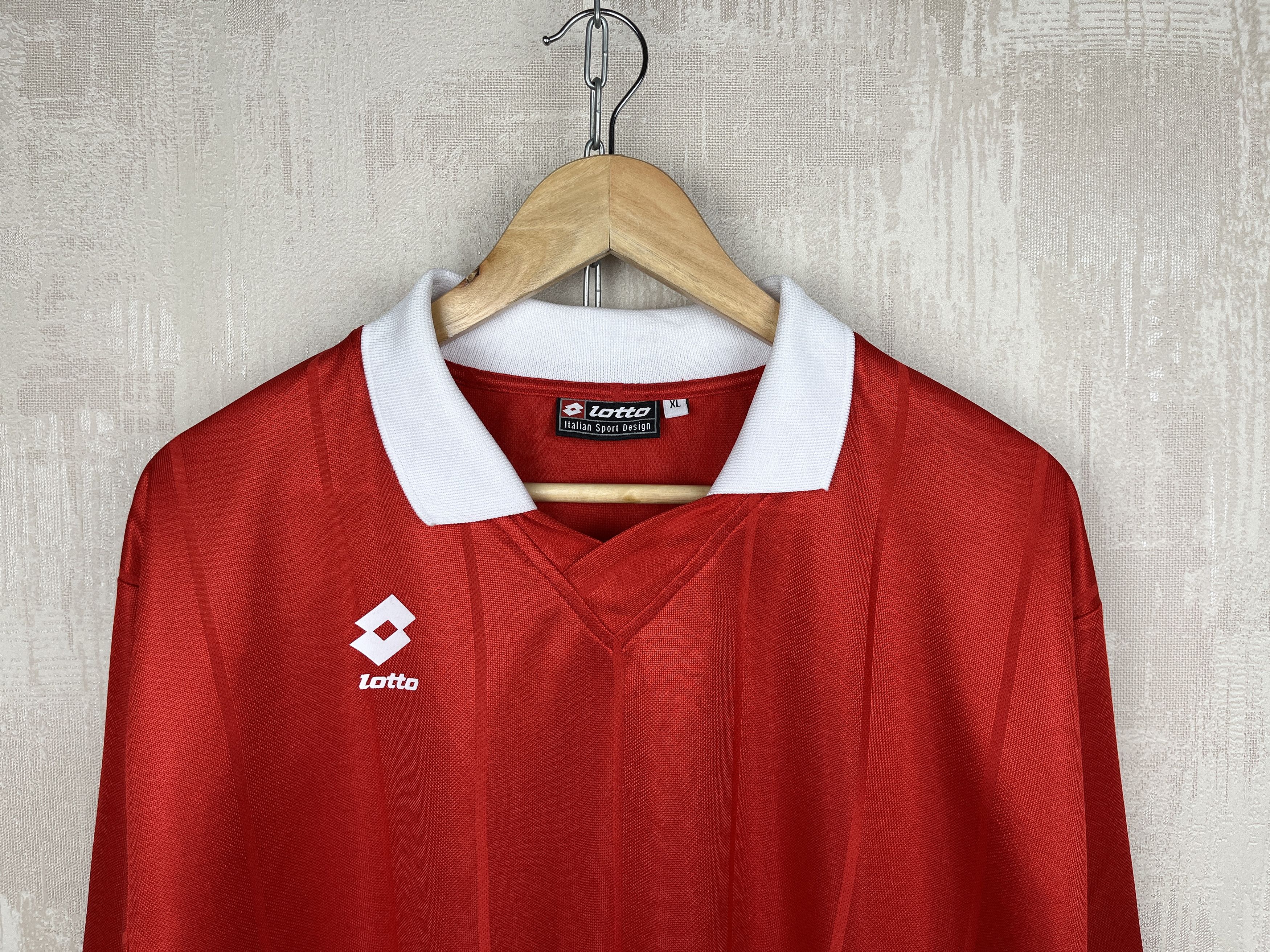 Lotto Sport Lotto Long Sleeve Soccer Football Jersey Size US XL / EU 56 / 4 - 3 Thumbnail