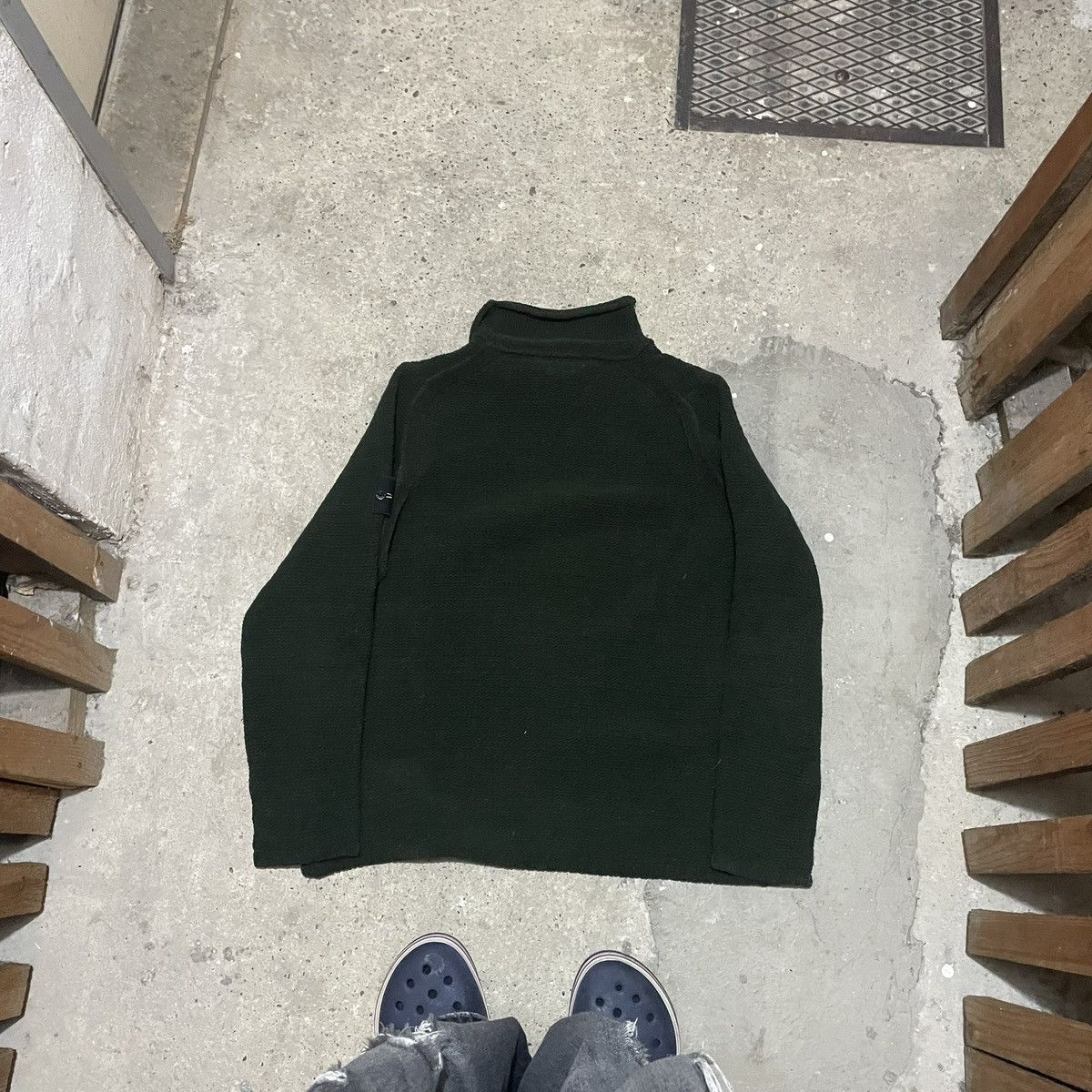 Stone Island Vintage stone island sweater crewneck Size US L / EU 52-54 / 3 - 9 Thumbnail