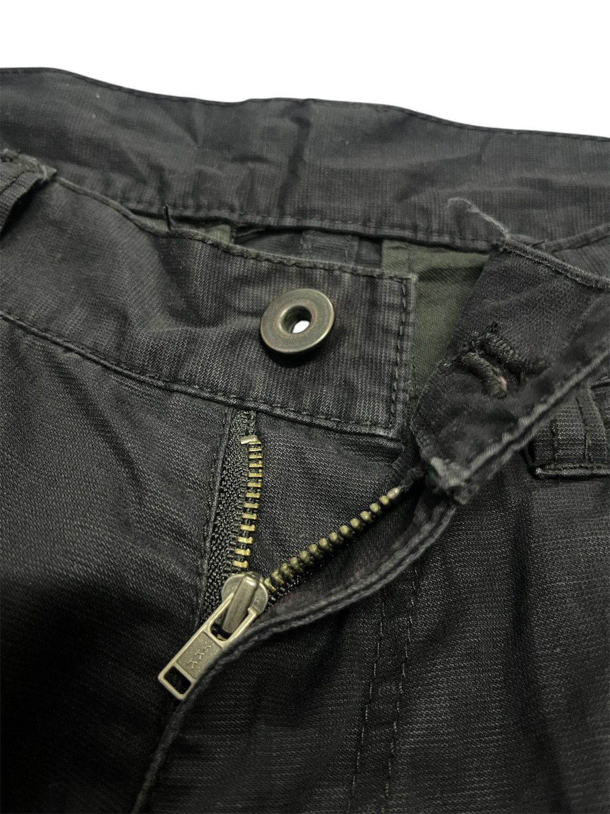 Issey Miyake 🔥FLARE 🔥Tete Homme Double Knee Bondage Parachute Bootcut Size US 32 / EU 48 - 4 Thumbnail