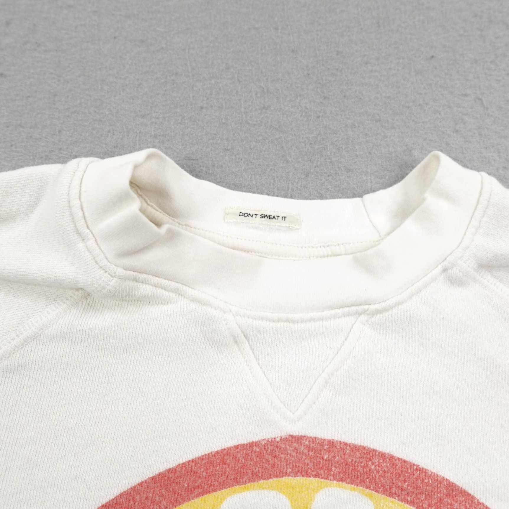 MOTHER Mother Sweatshirt Womens Small White Daydream Island Tour 1981 Rainbow Pullover Size S / US 4 / IT 40 - 3 Thumbnail