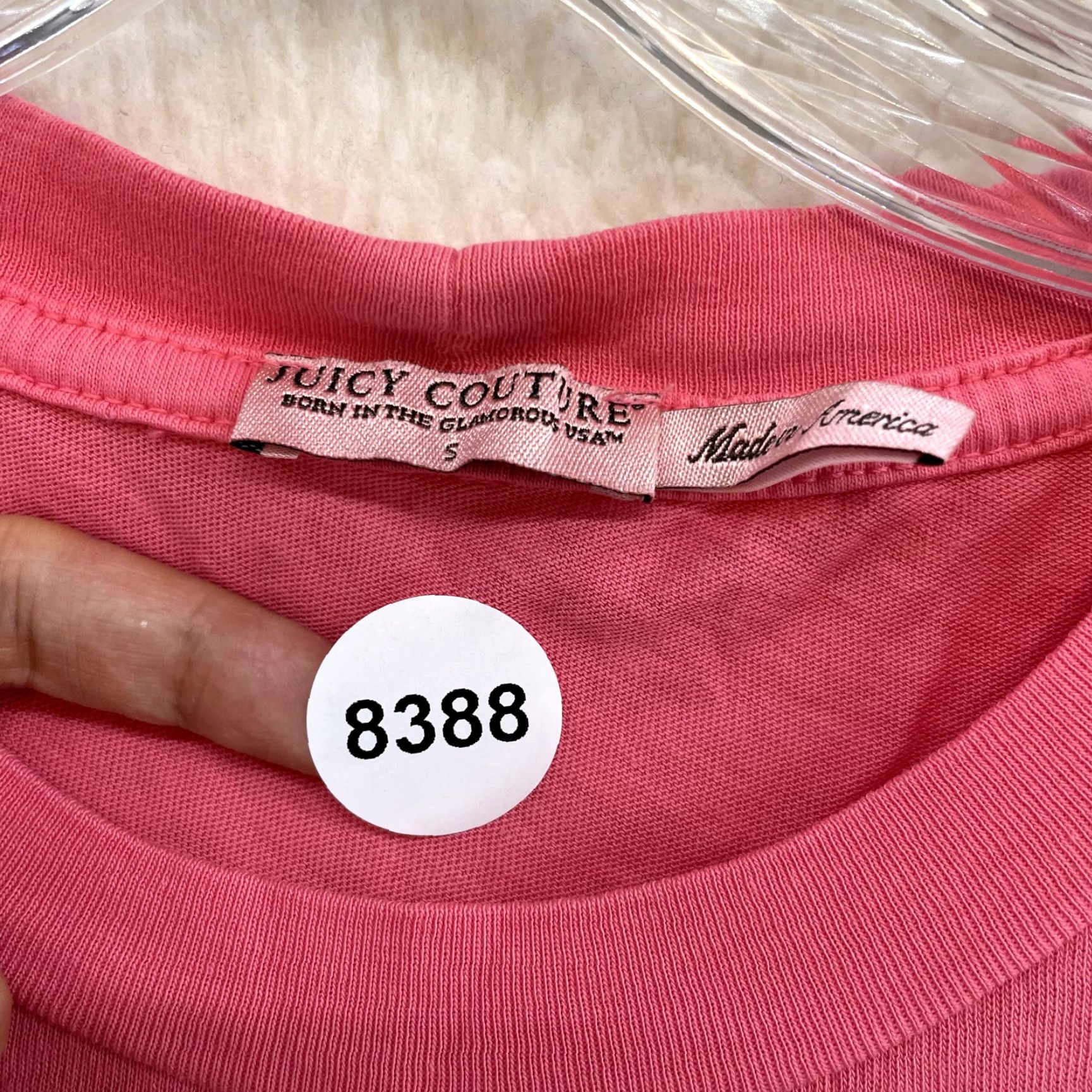 Juicy Couture Y2K Vintage Juicy Couture Long Top Shirt S Pink Crest Logo McBling Mens Womens Girls Boys Size S / US 4 / IT 40 - 7 Thumbnail
