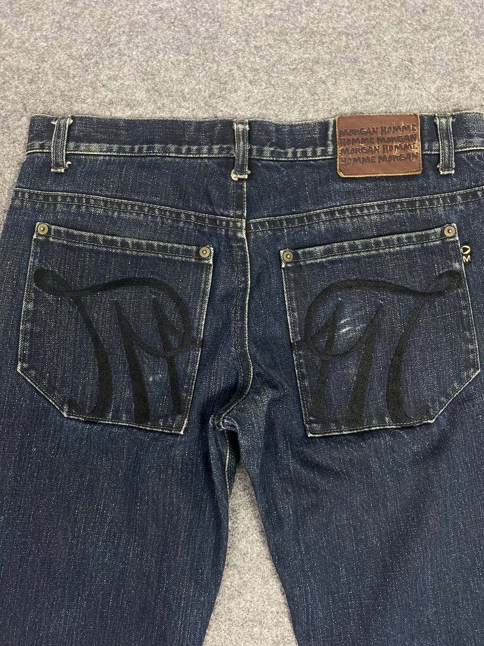 Morgan Homme vintage morgan homme denim nice design Size US 34 / EU 50 - 3 Thumbnail