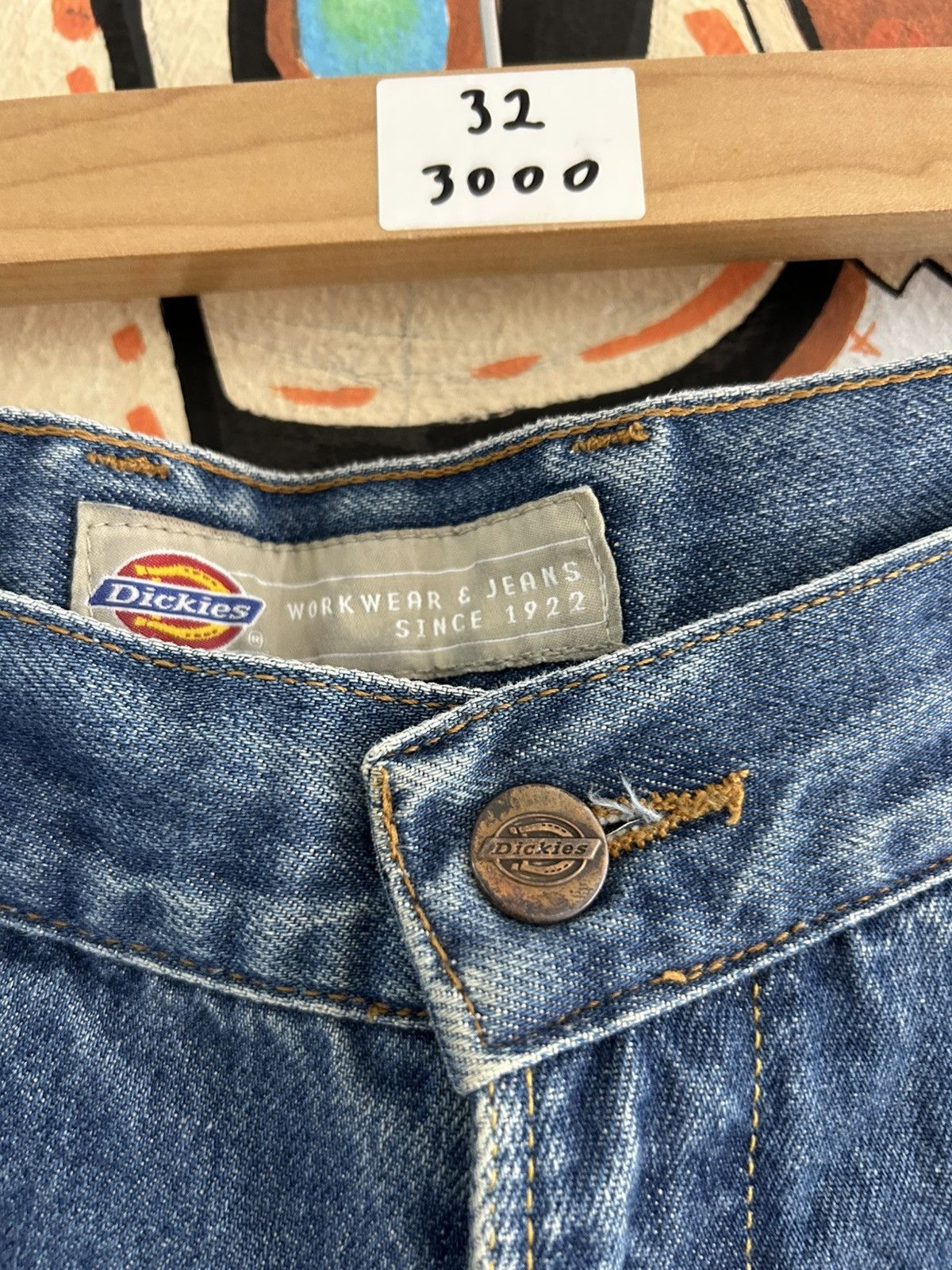 Dickies × Vintage 90s Dickies Jorts Size US 32 / EU 48 - 3 Thumbnail