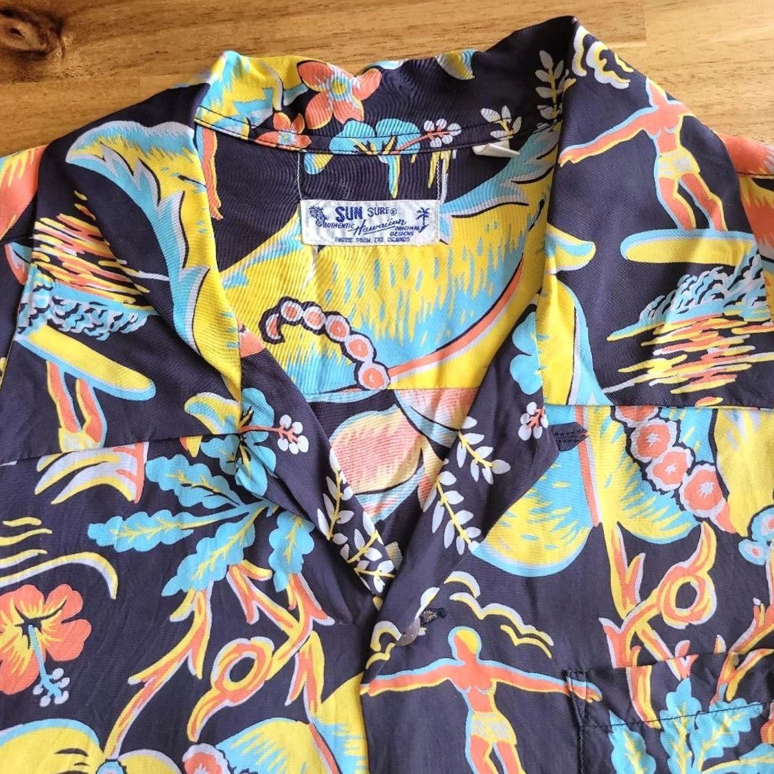 Sun Surf Sun Surf Hawaiian Print Rayon Short Sleeve Shirt M Japan Made Mens Size US M / EU 48-50 / 2 - 3 Thumbnail