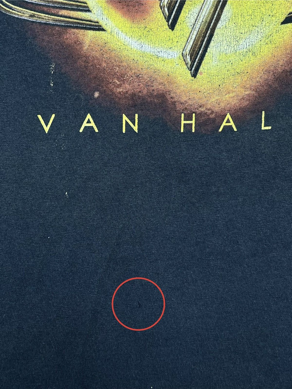 Band Tees Van Halen Band Vintage Y2K Sun faded Tee Size US L / EU 52-54 / 3 - 7 Thumbnail