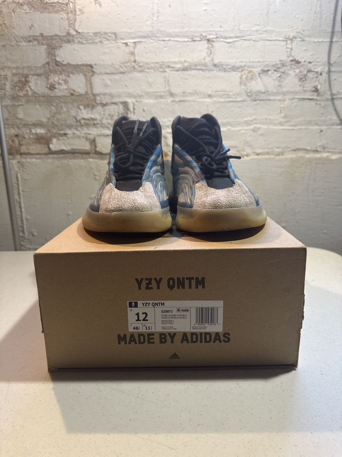 Adidas × Kanye West YZY QNTM Size US 12 / EU 45 - 2 Thumbnail
