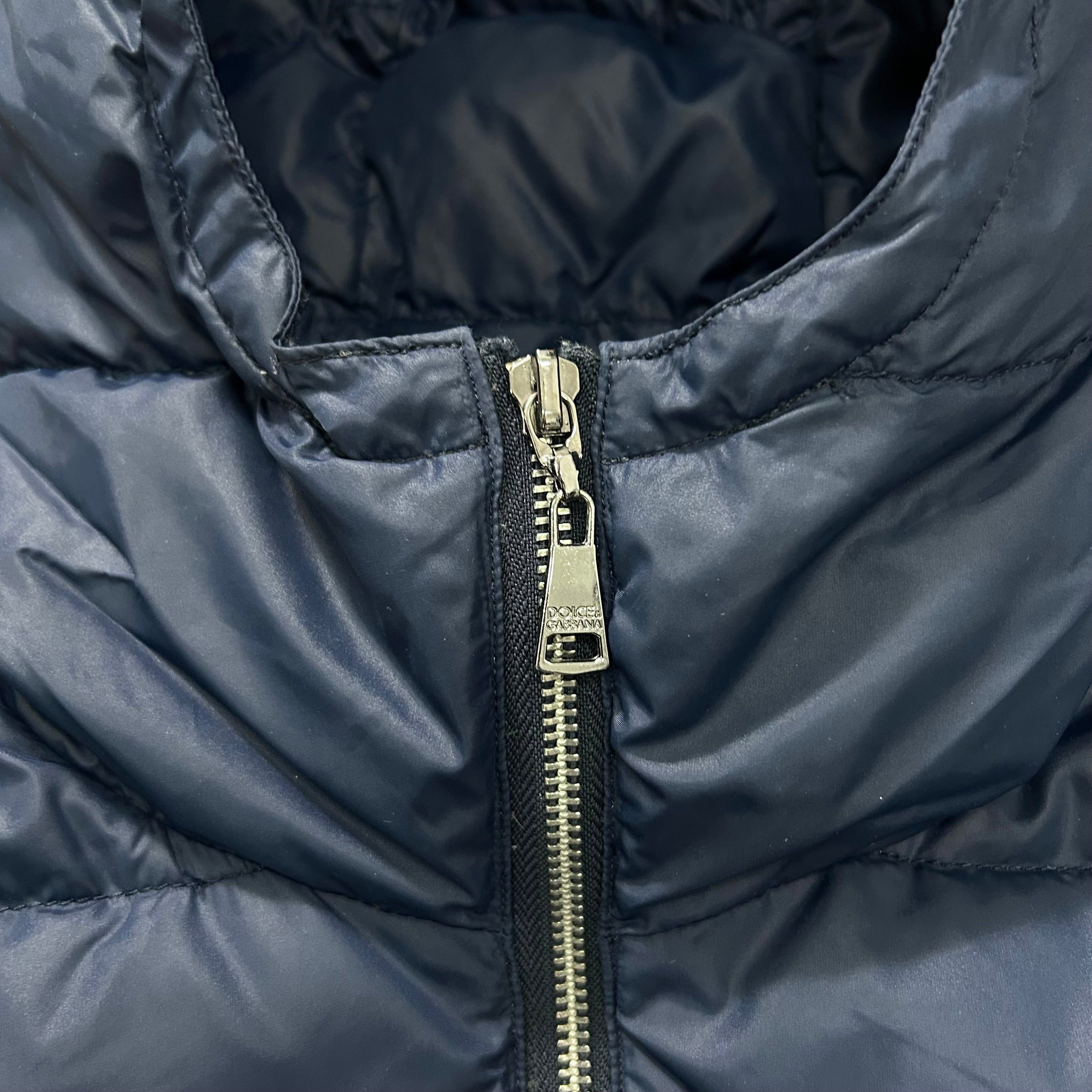 Dolce & Gabbana Dolce & Gabbana 2010's Navy Puffer Jacket Size US S / EU 44-46 / 1 - 3 Thumbnail