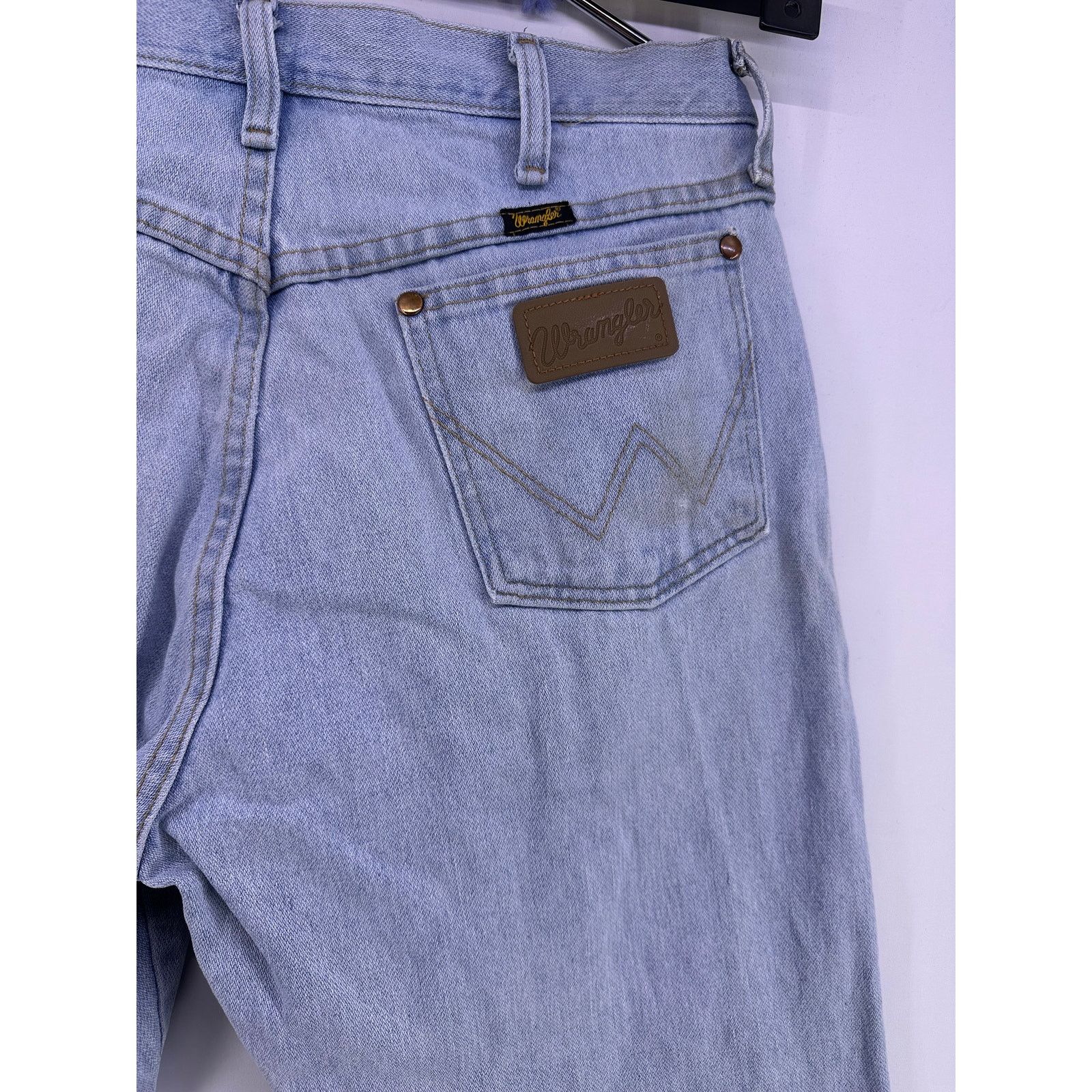 Wrangler Vintage Wrangler Demin Jeans Copper Pockets Size 32W30L Size US 32 / EU 48 - 12 Thumbnail
