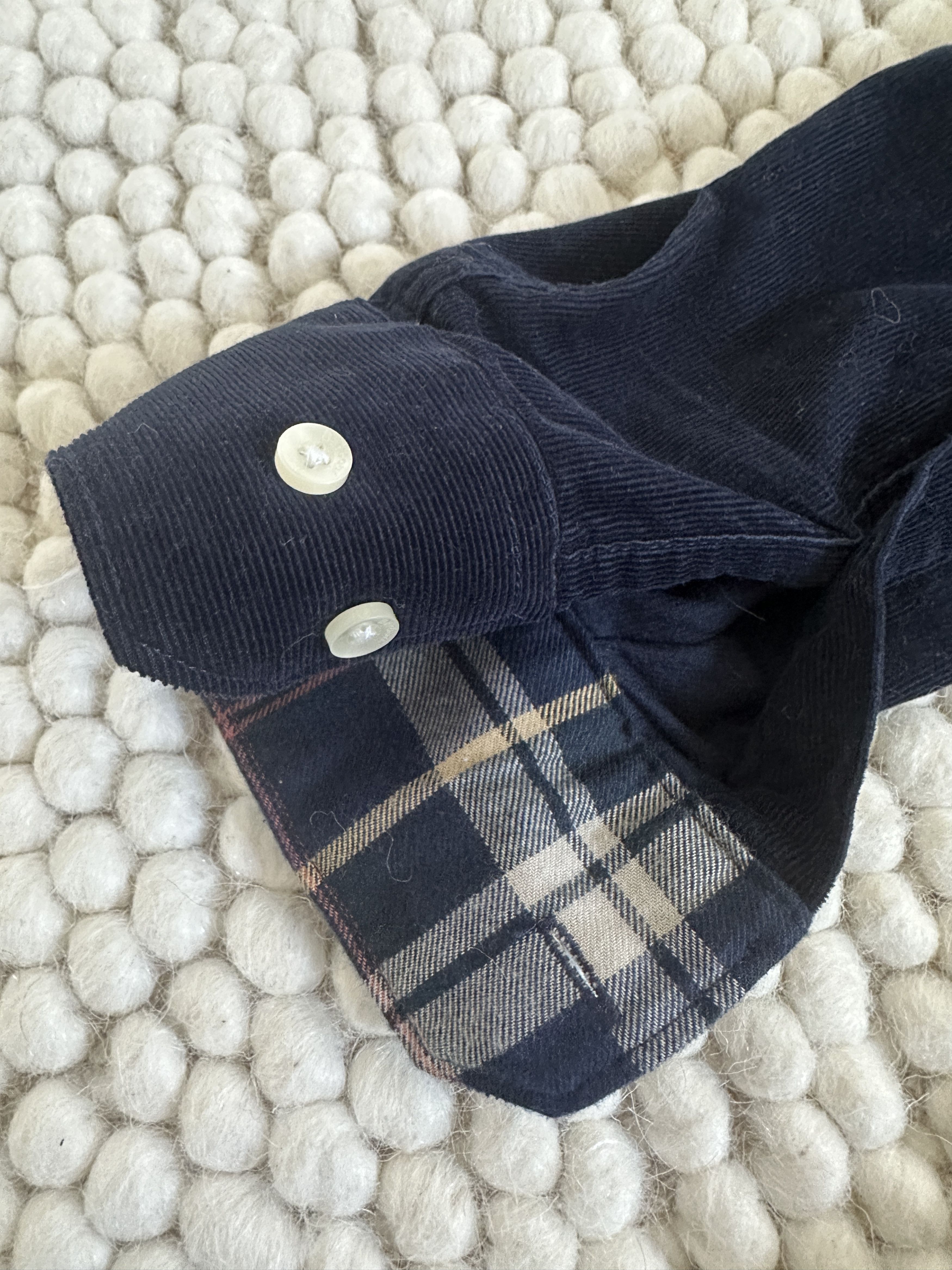 Barbour Barbour Wale Corduroy Button Up Plaid Lined Size US M / EU 48-50 / 2 - 3 Thumbnail