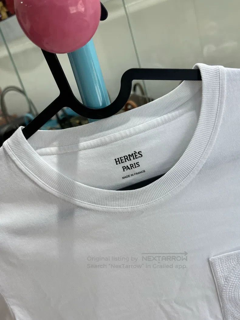 Hermes Hermes Classic straight-cut T-shirt dress Size XXS / US 00 / IT 34 - 5 Thumbnail