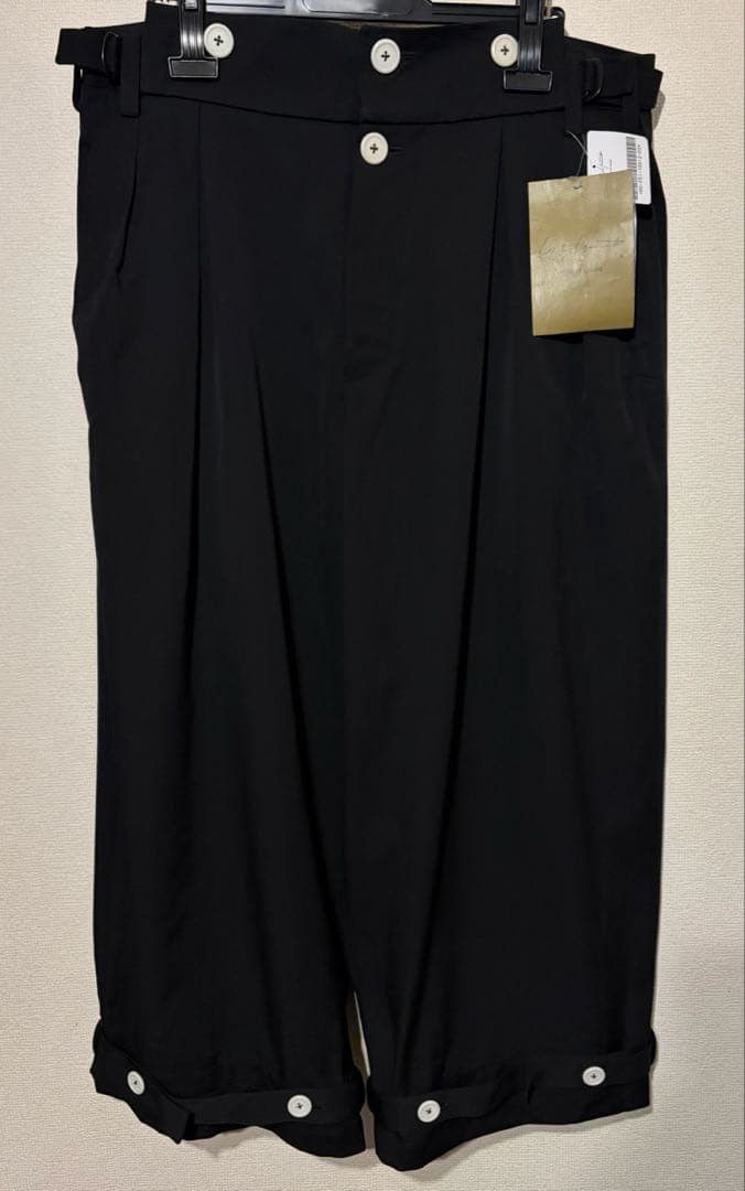 Yohji Yamamoto NEW Pour Homme Gabardine Pants Size US 33 - 1 Thumbnail