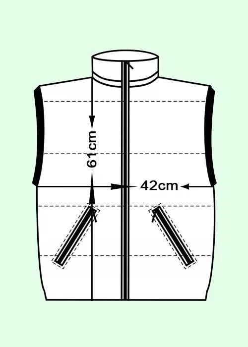 Jack Wills JACK WILLS WAISTCOAT HOODY ZIP DOWN SIZE UK 6-8 ( LABEL 8) Size S / US 4 / IT 40 - 2 Thumbnail