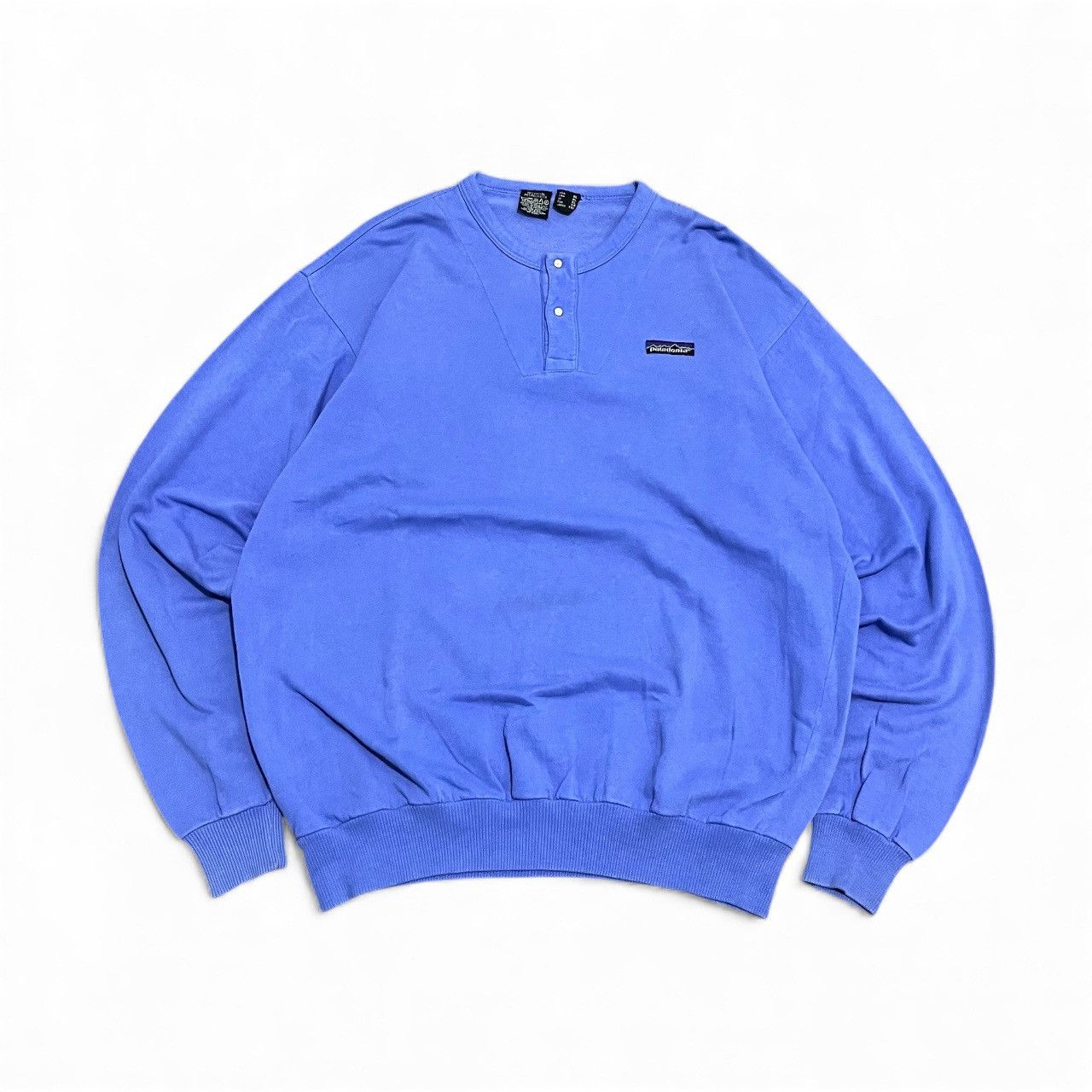 Patagonia 80s Patagonia Snap Button Pullover Sweatshirt Size US XL / EU 56 / 4 - 1 Thumbnail