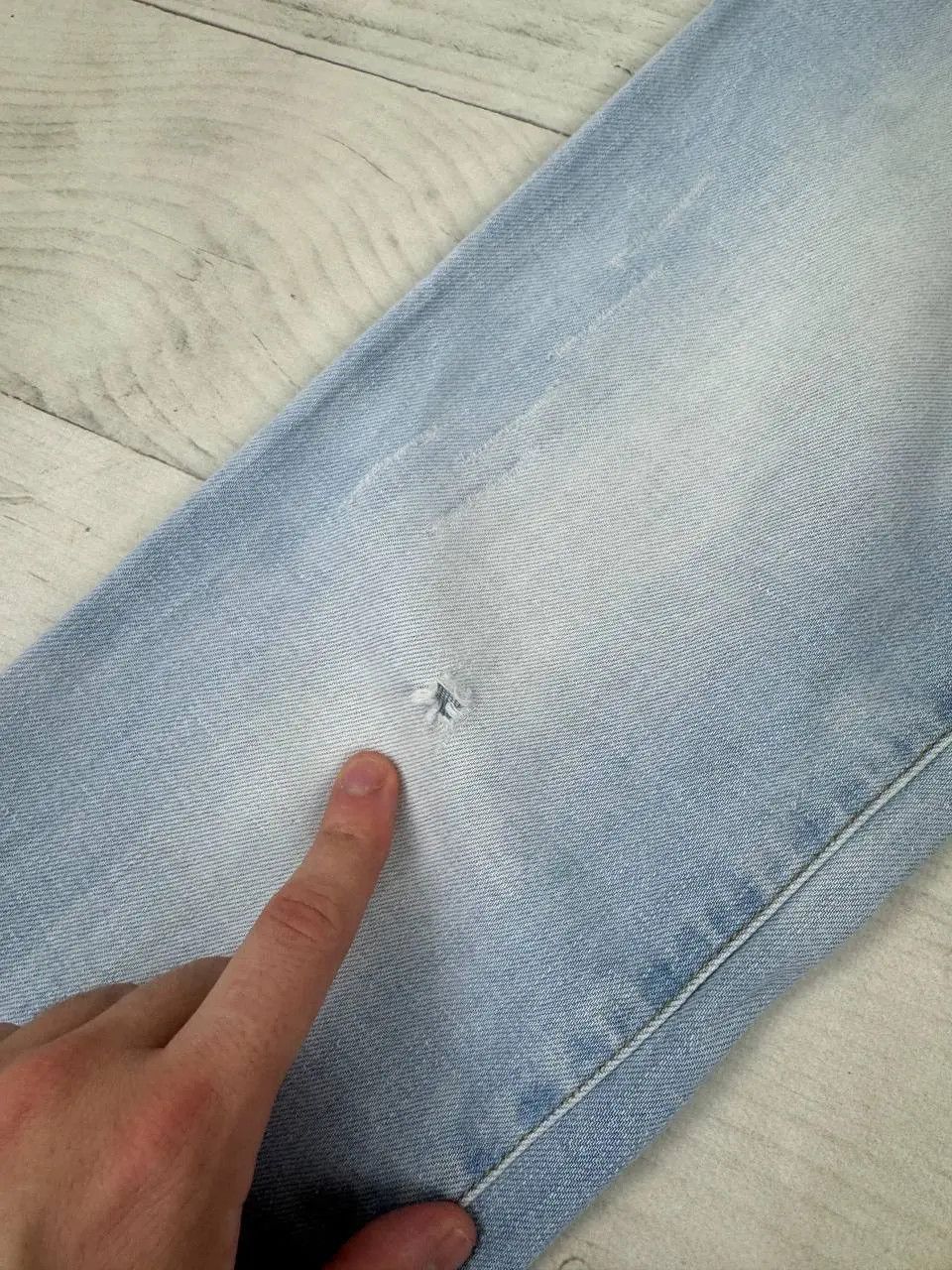Armani Vintage Armani Big Logo Denim Jeans Size US 28 / EU 44 - 7 Thumbnail