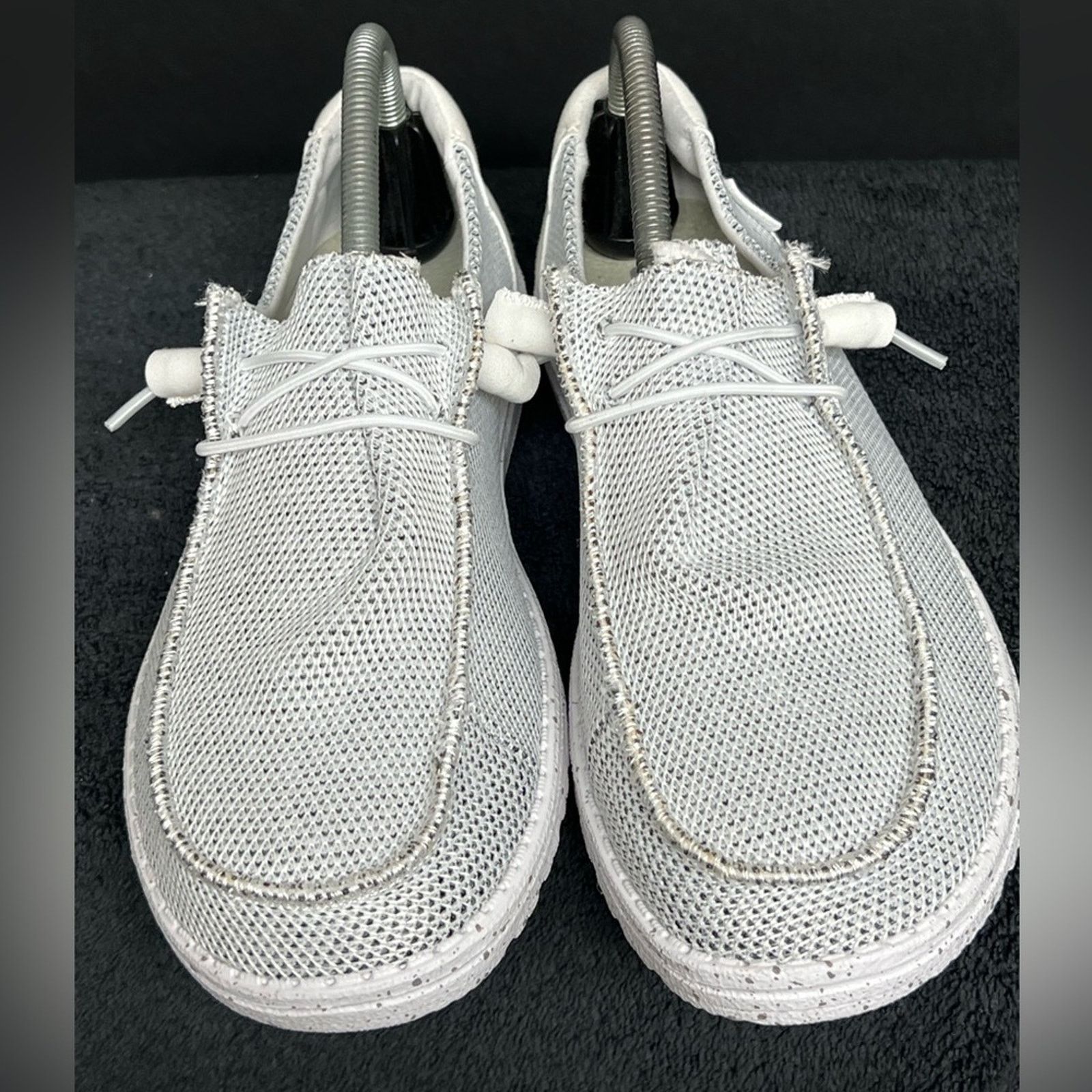 Other Original Hey Dude Women's Wendy Loafer Sox Stone White 10 Size US 10 / IT 40 - 4 Thumbnail