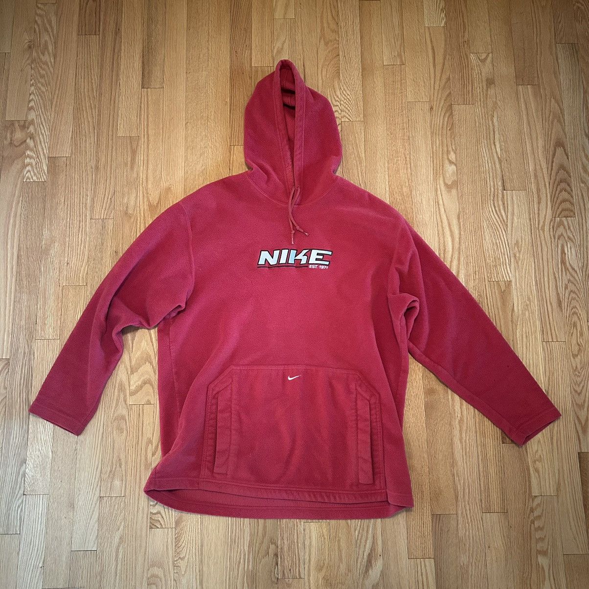 Nike × Vintage Vintage Nike Hoodie Size US XL / EU 56 / 4 - 1 Thumbnail