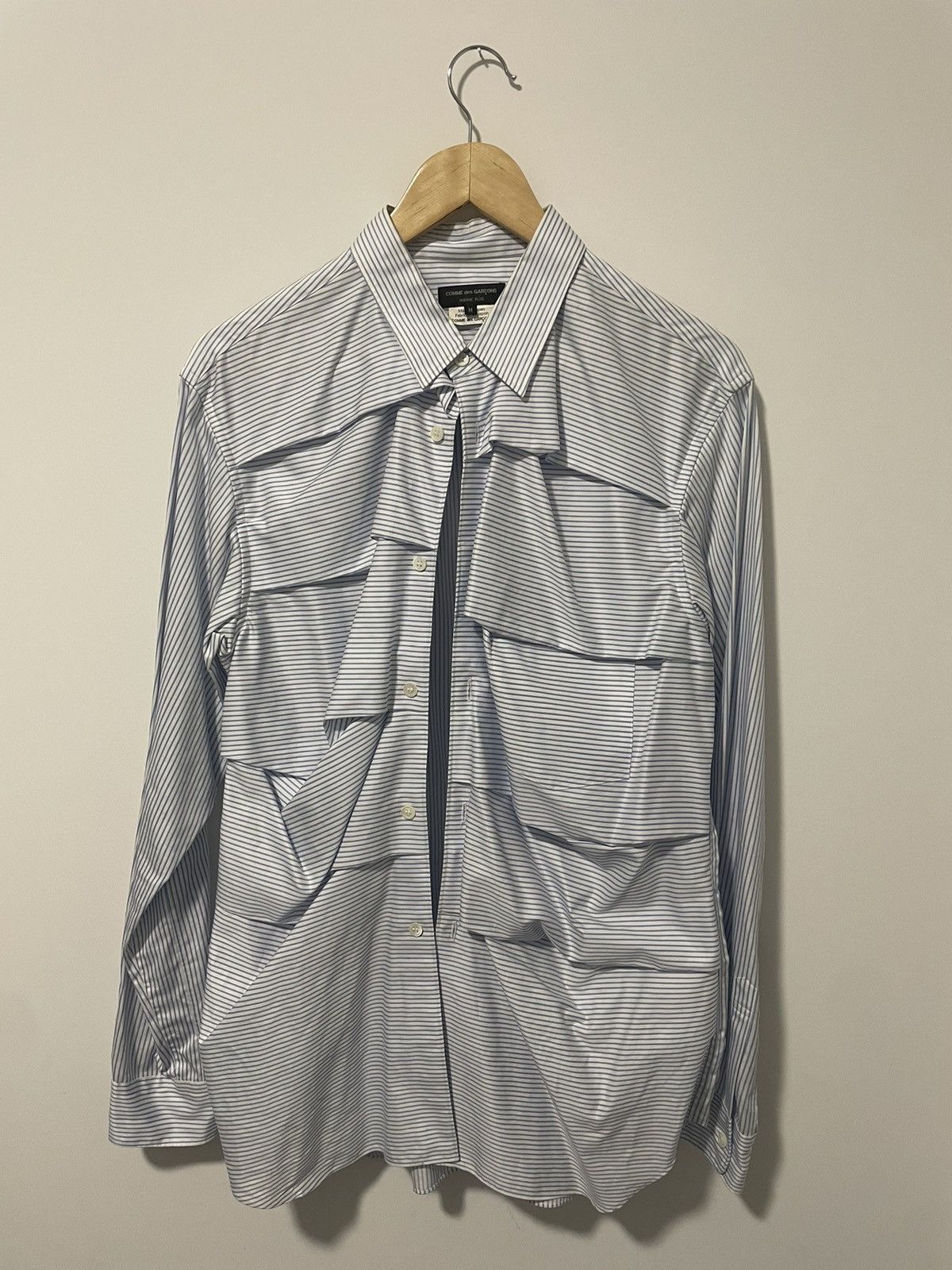 Comme des Garcons Homme Plus COMME des GARÇON Homme Plus Layered Shirt Size US M / EU 48-50 / 2 - 1 Thumbnail