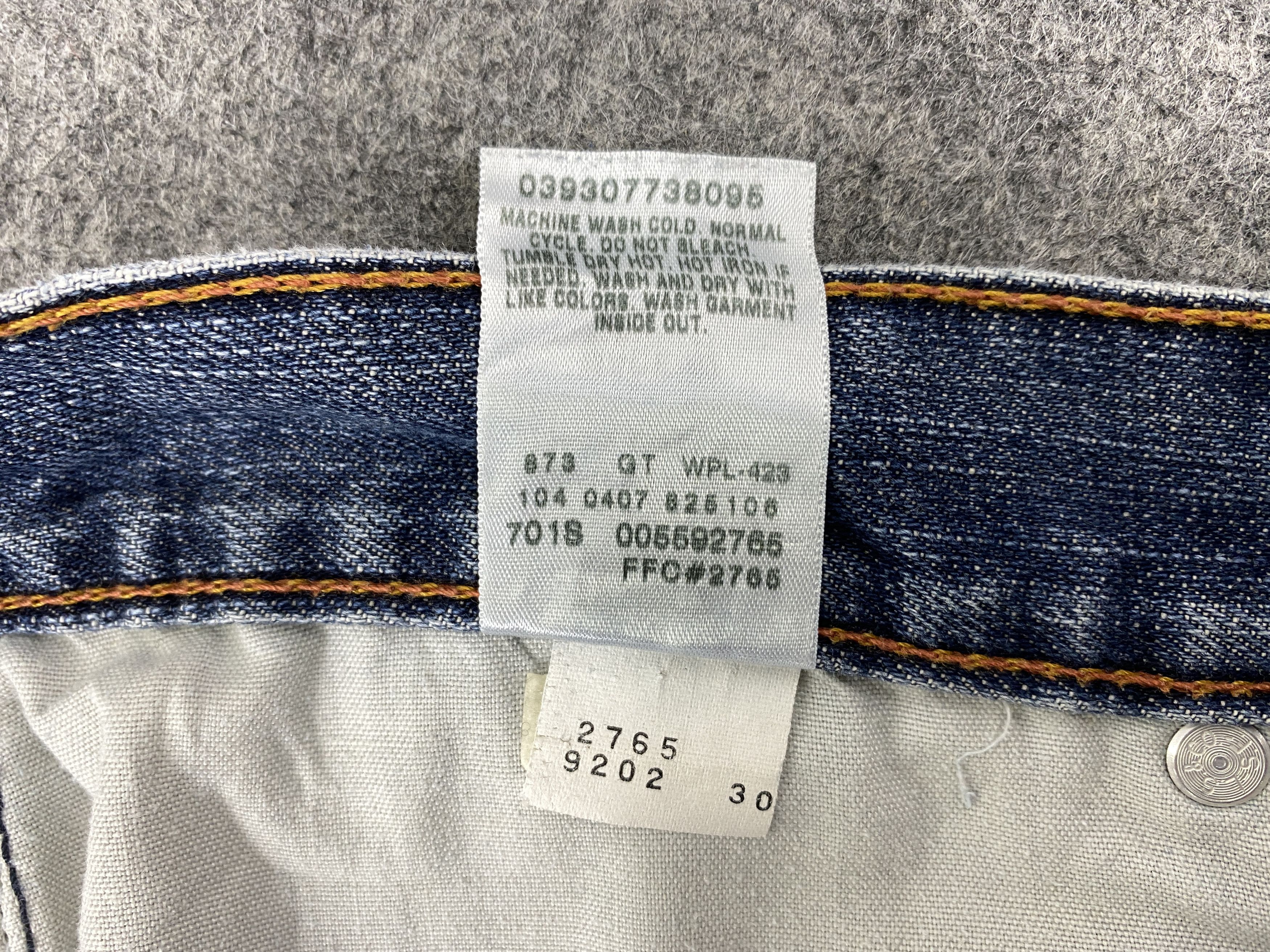 Japanese Brand Distressed Blue Vintage Levi's 559 33x31 Denim -JN1723 Size US 33 - 9 Thumbnail