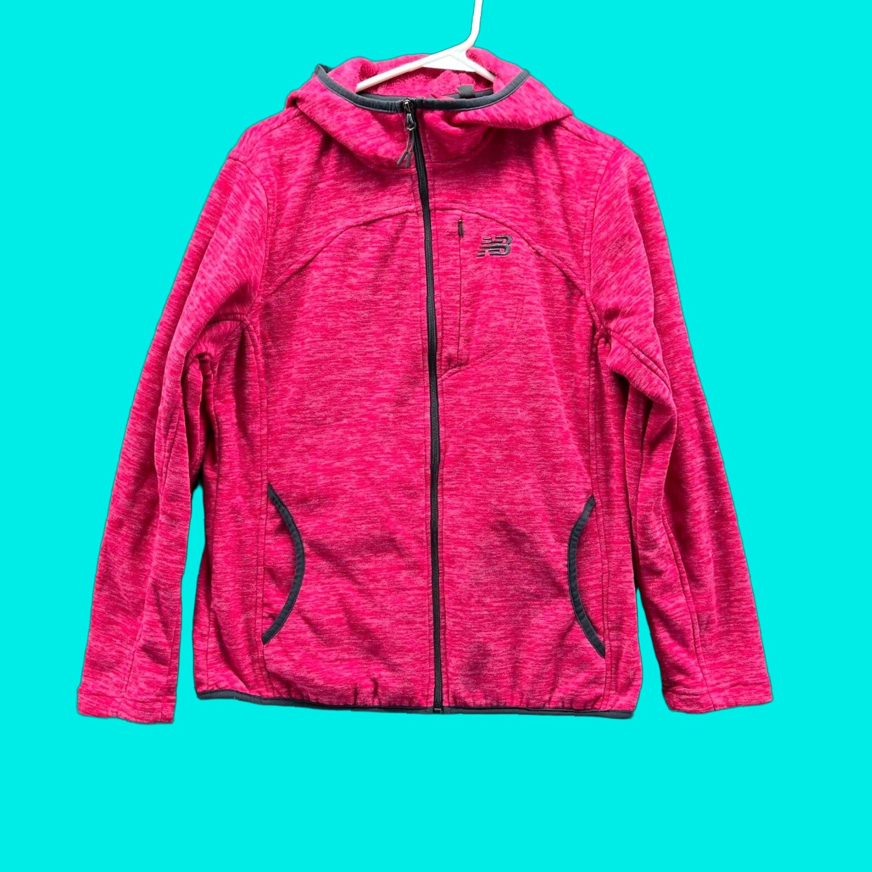 New Balance New Balance Sweater Women M Full Zip Hoodie Fleece Pink Vintage No Size M / US 6-8 / IT 42-44 - 1 Thumbnail